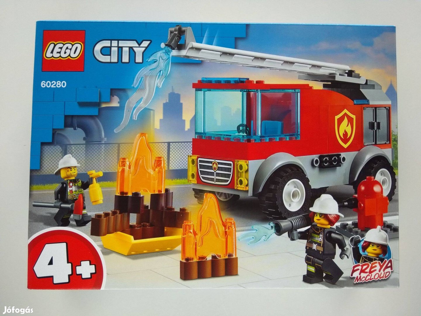 Lego City 60280 Létrás Tűzoltóautó új bontatlan