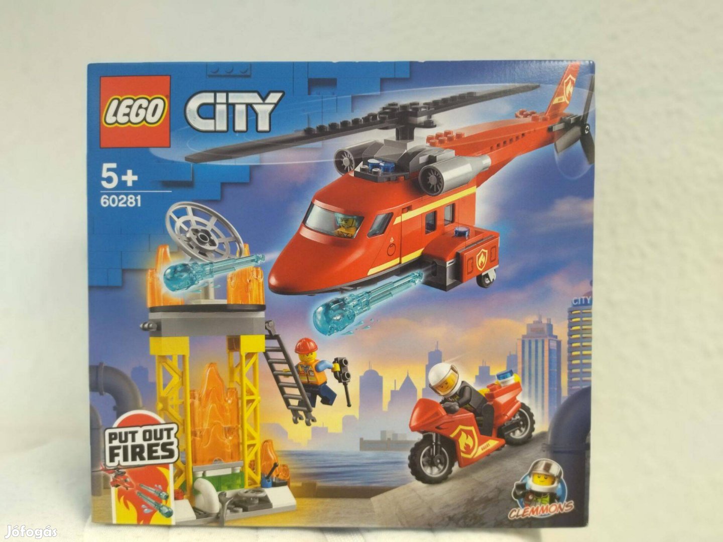 Lego City 60281 Tűzoltó mentőhelikopter új, bontatlan