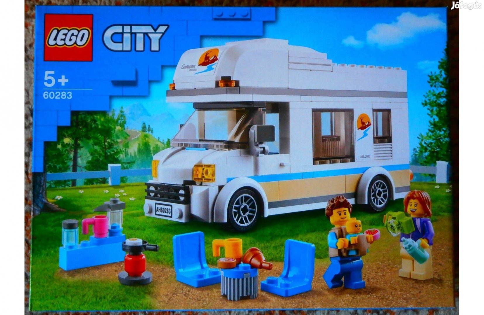 Lego City 60283 Lakóautó nyaraláshoz - Új, bontatlan