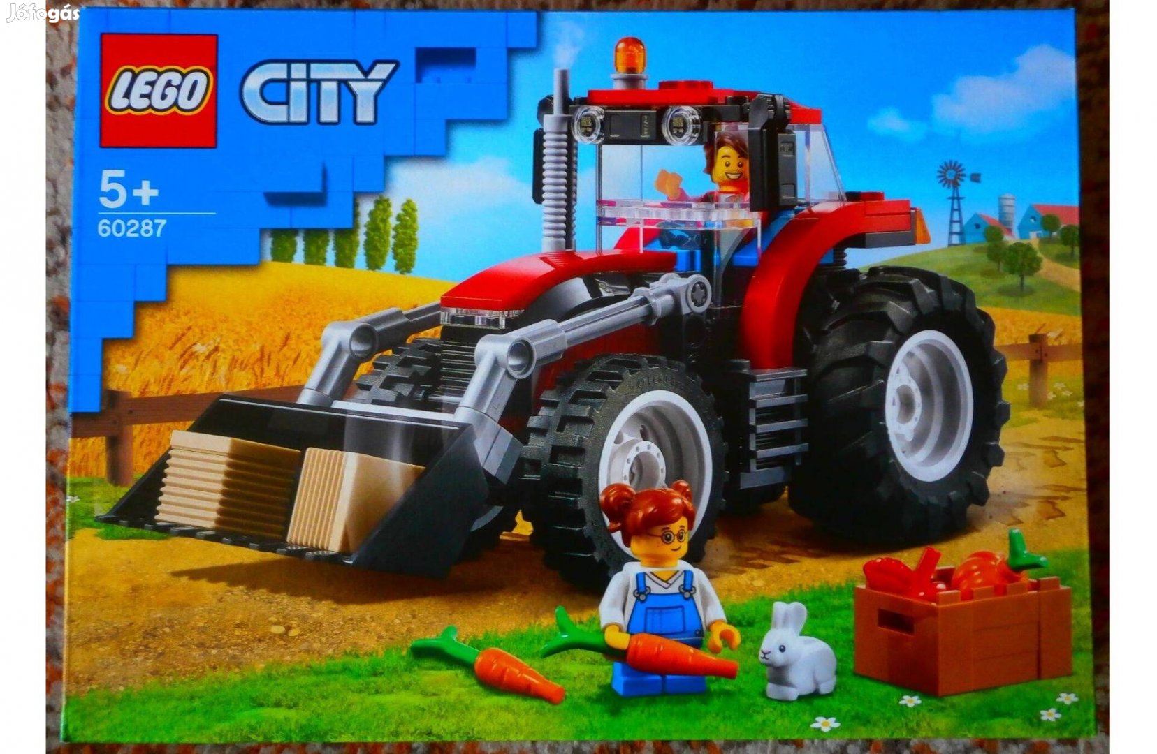 Lego City 60287 Traktor - Új, bontatlan