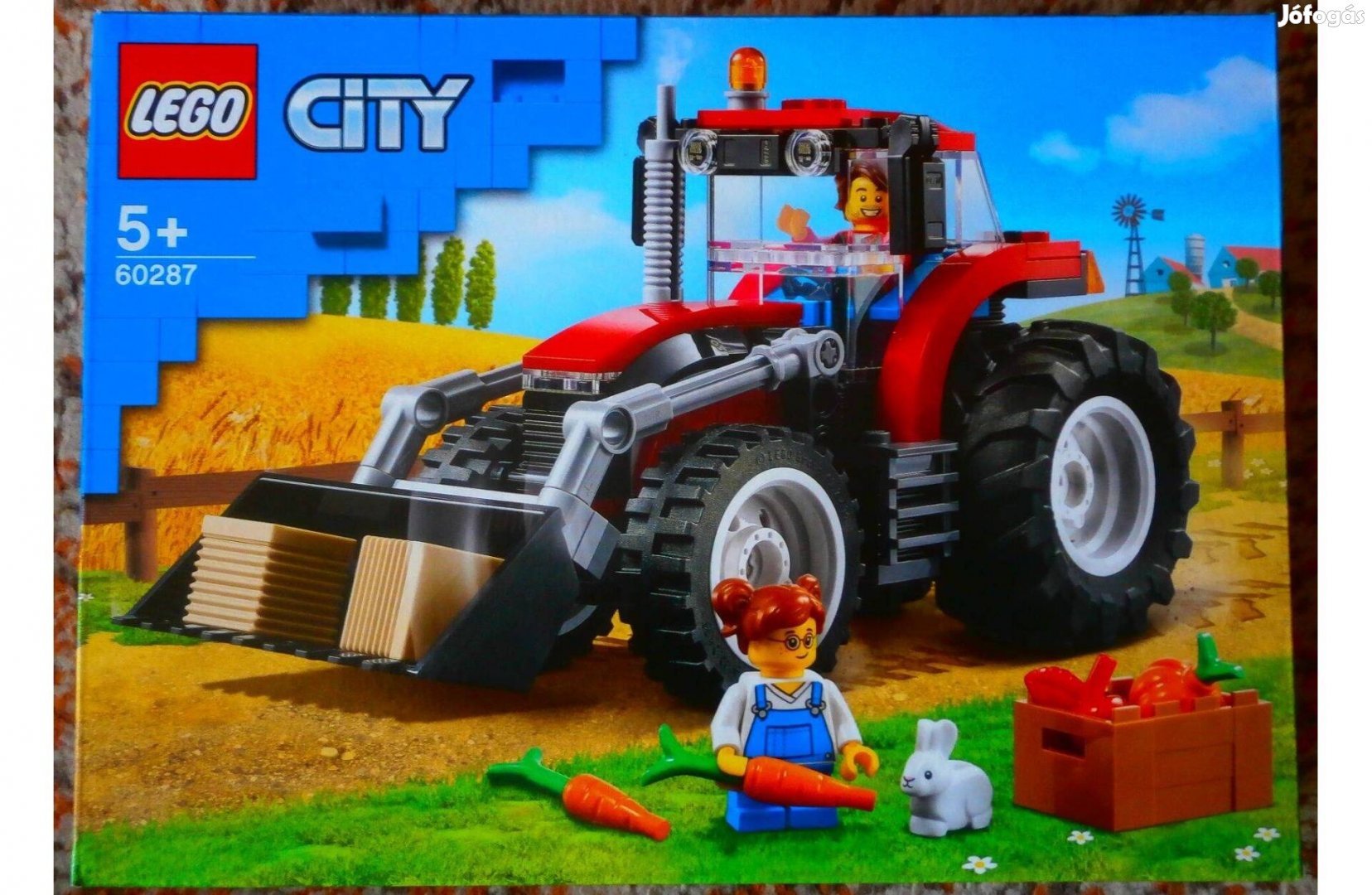 Lego City 60287 Traktor - Új, bontatlan