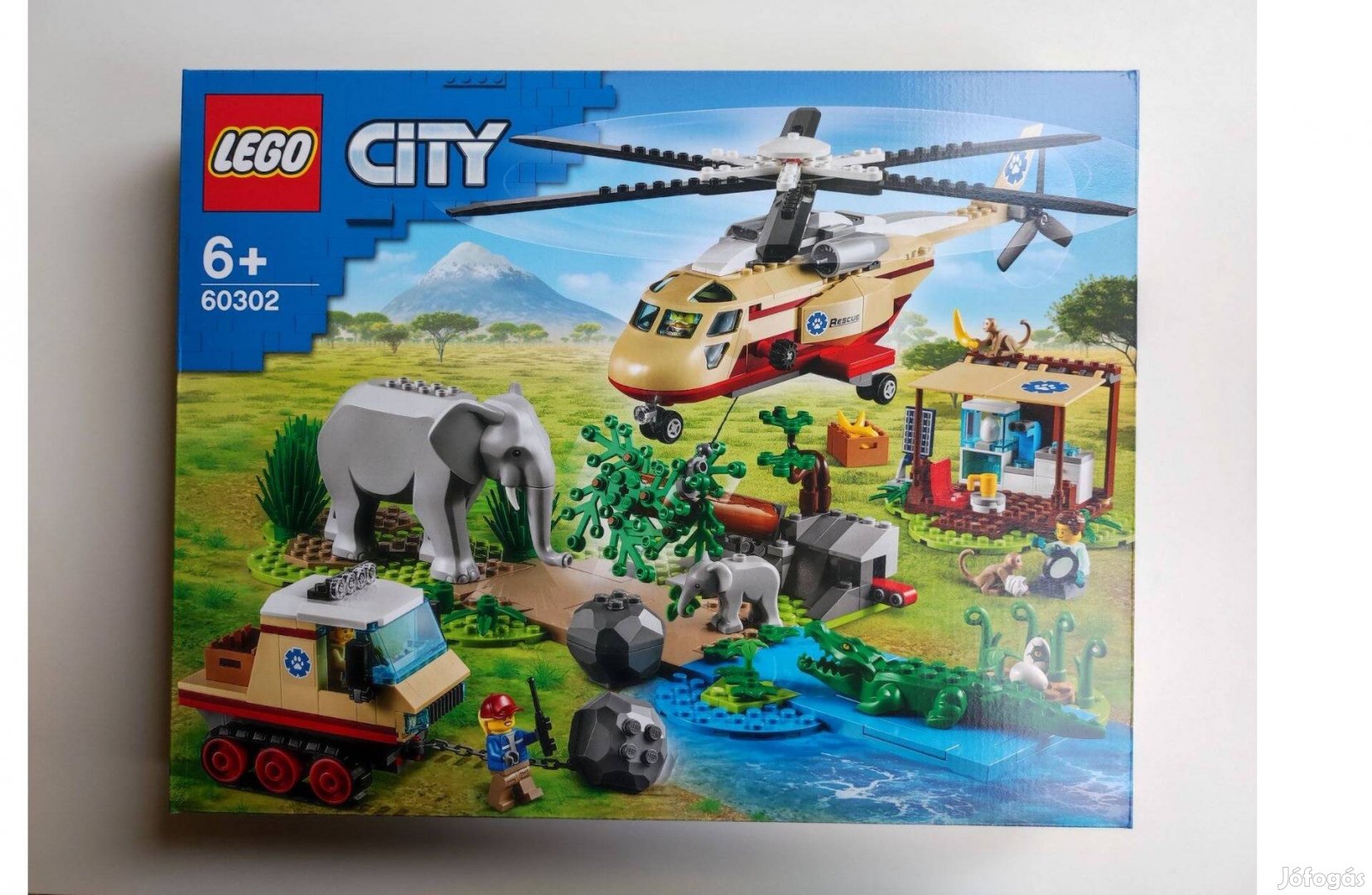 Lego City 60302 - Vadvilági mentési művelet - új, bontatlan