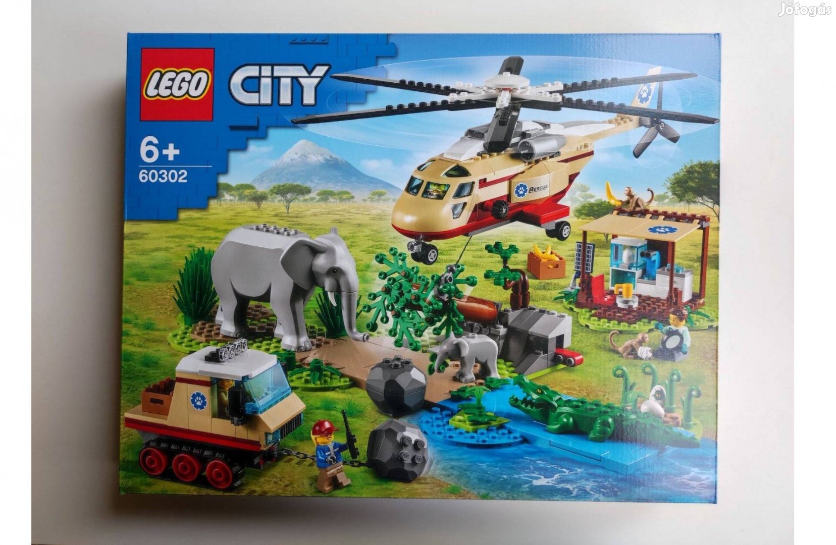 Lego City 60302 - Vadvilági mentési művelet - új, bontatlan