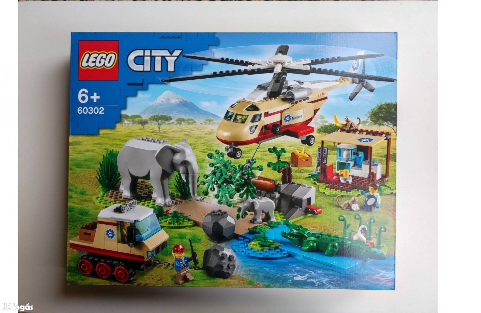 Lego City 60302 - Vadvilági mentési művelet - új, bontatlan