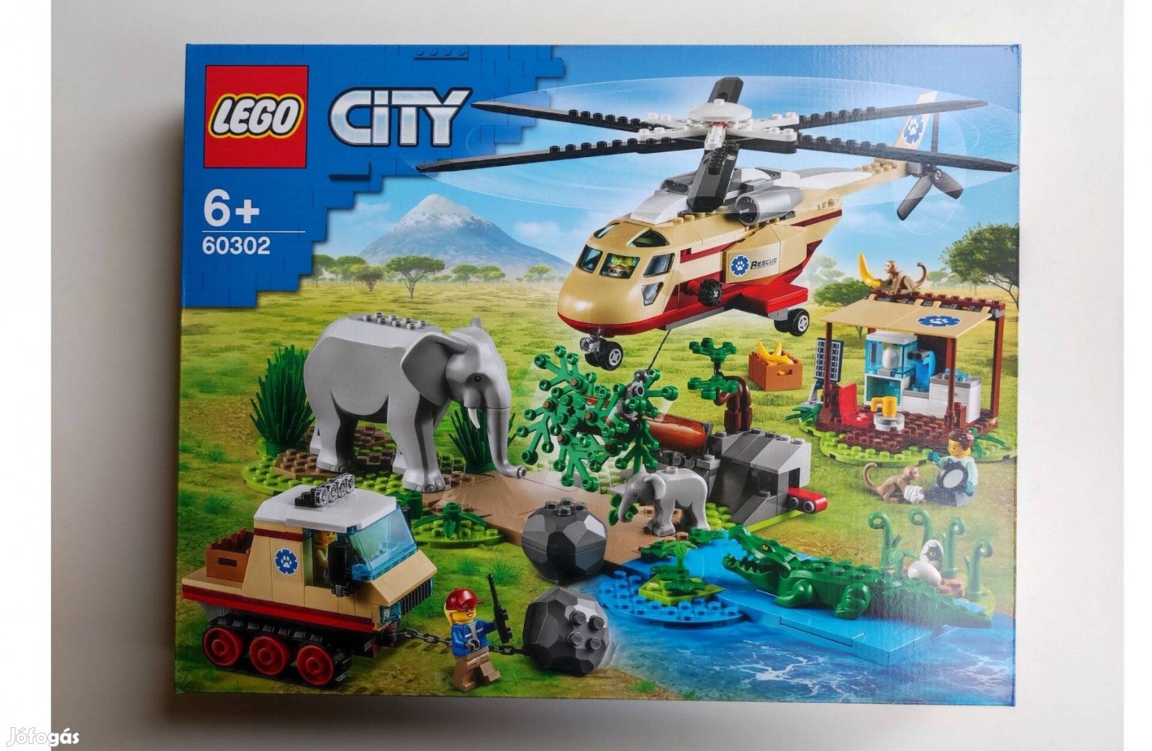 Lego City 60302 - Vadvilági mentési művelet - új, bontatlan