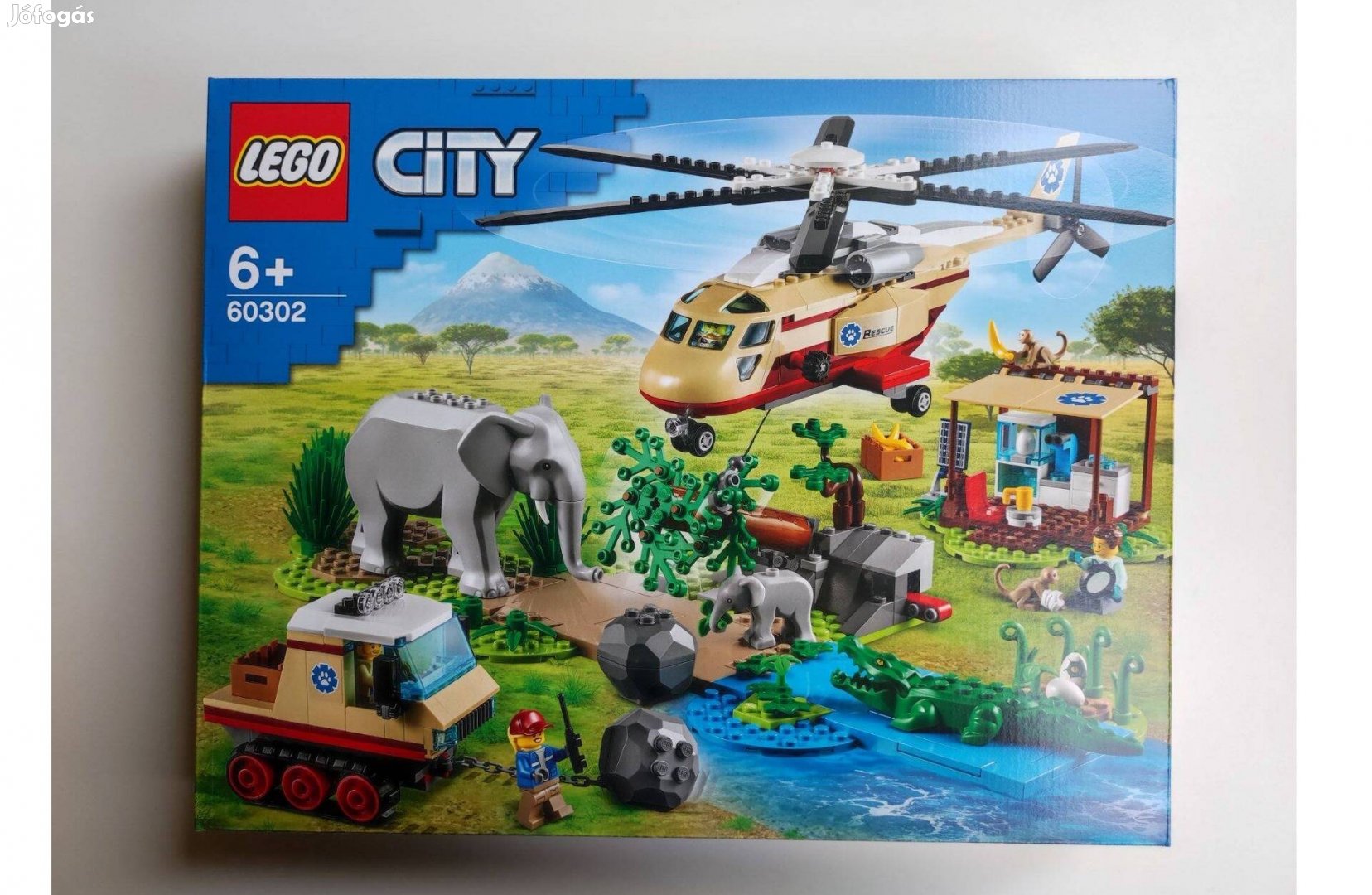 Lego City 60302 - Wildlife Rescue Operation - új, bontatlan