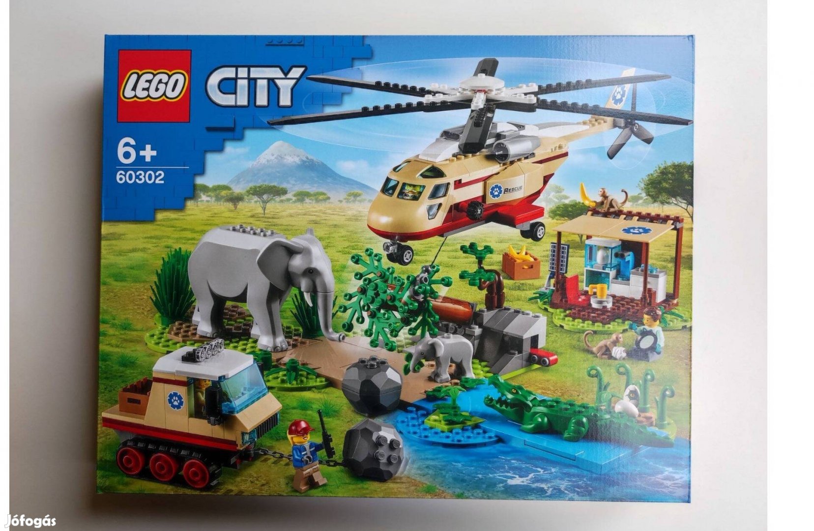 Lego City 60302 - Wildlife Rescue Operation - új, bontatlan