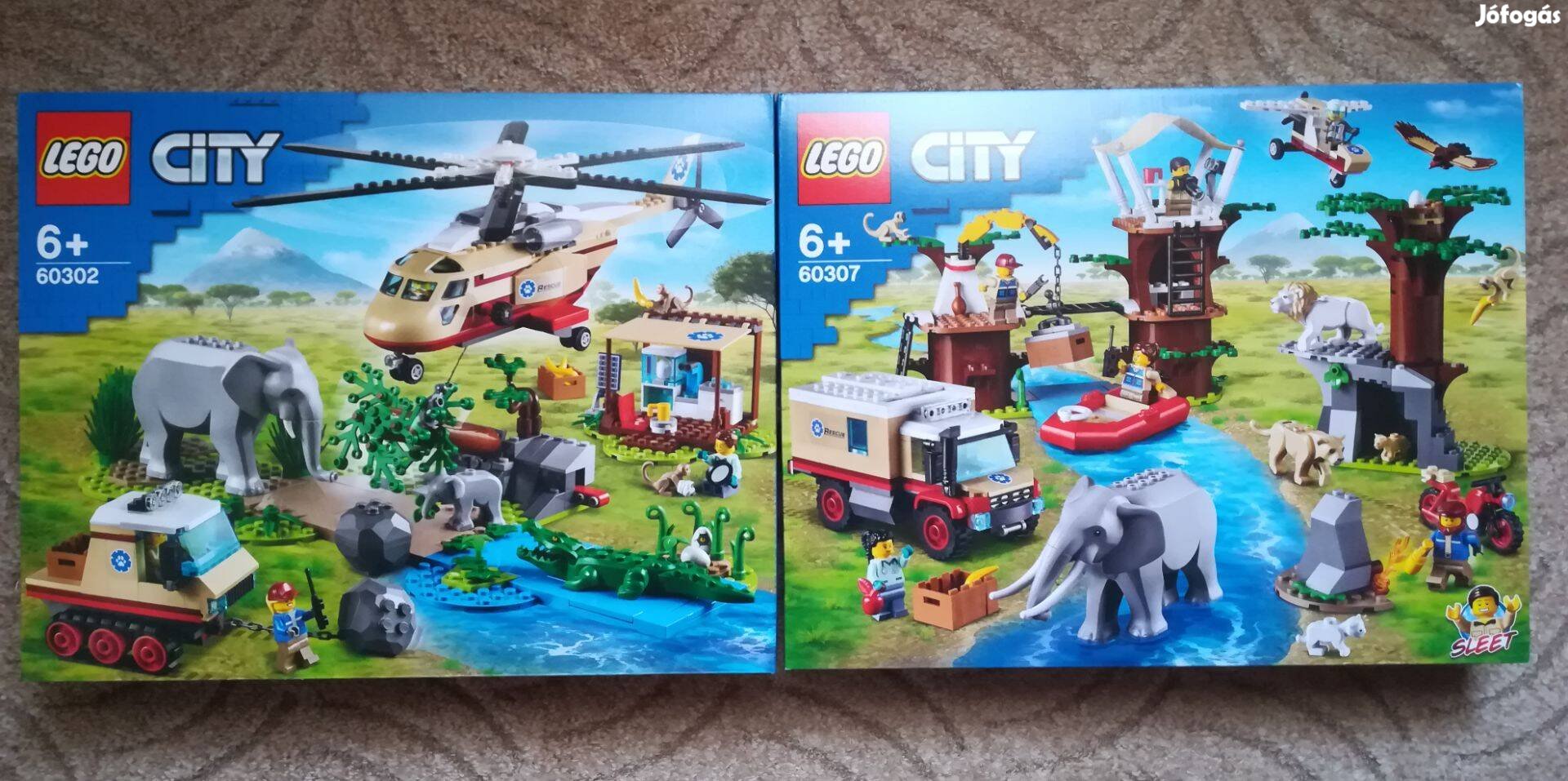 Lego City 60302 és 60307