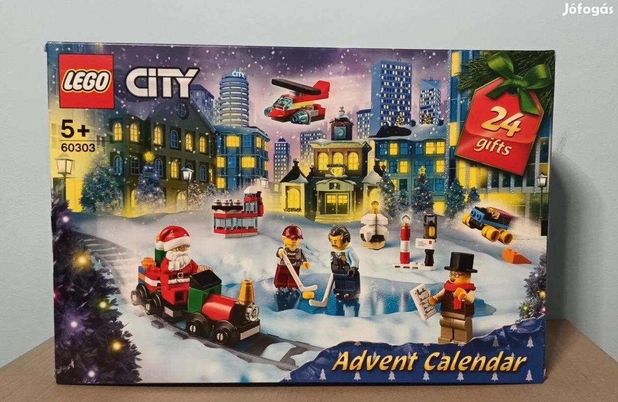 Lego City 60303 Adventi Naptár Új Bontatlan