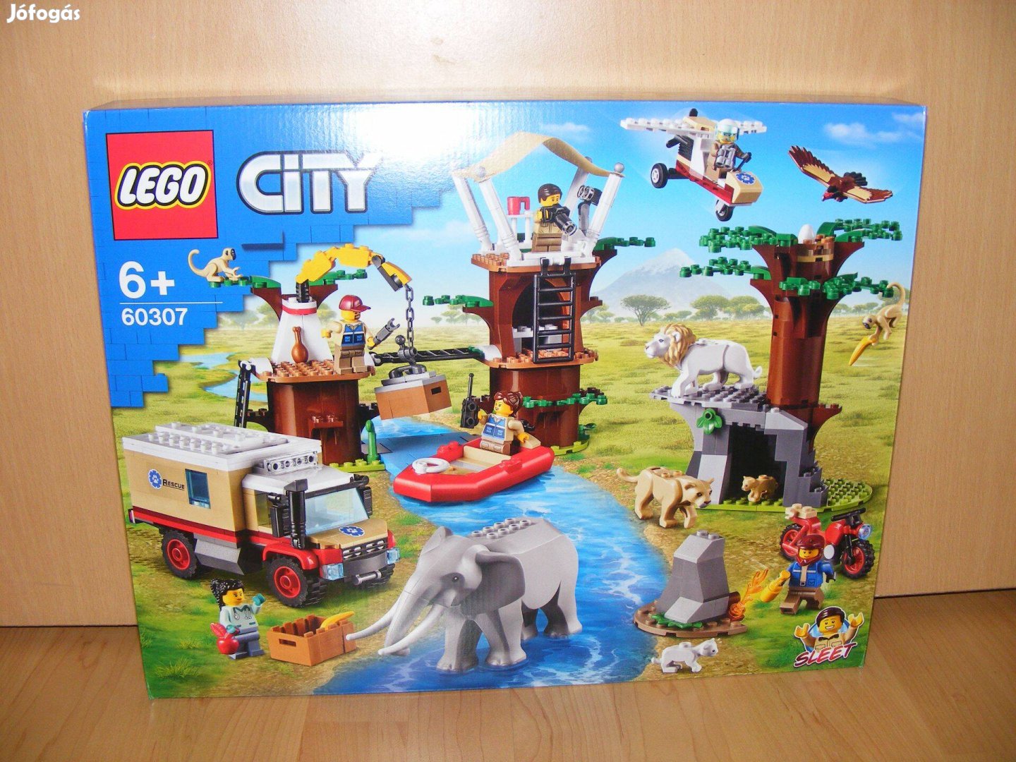 Lego City 60307 Vadvilági mentőtábor Új BP!