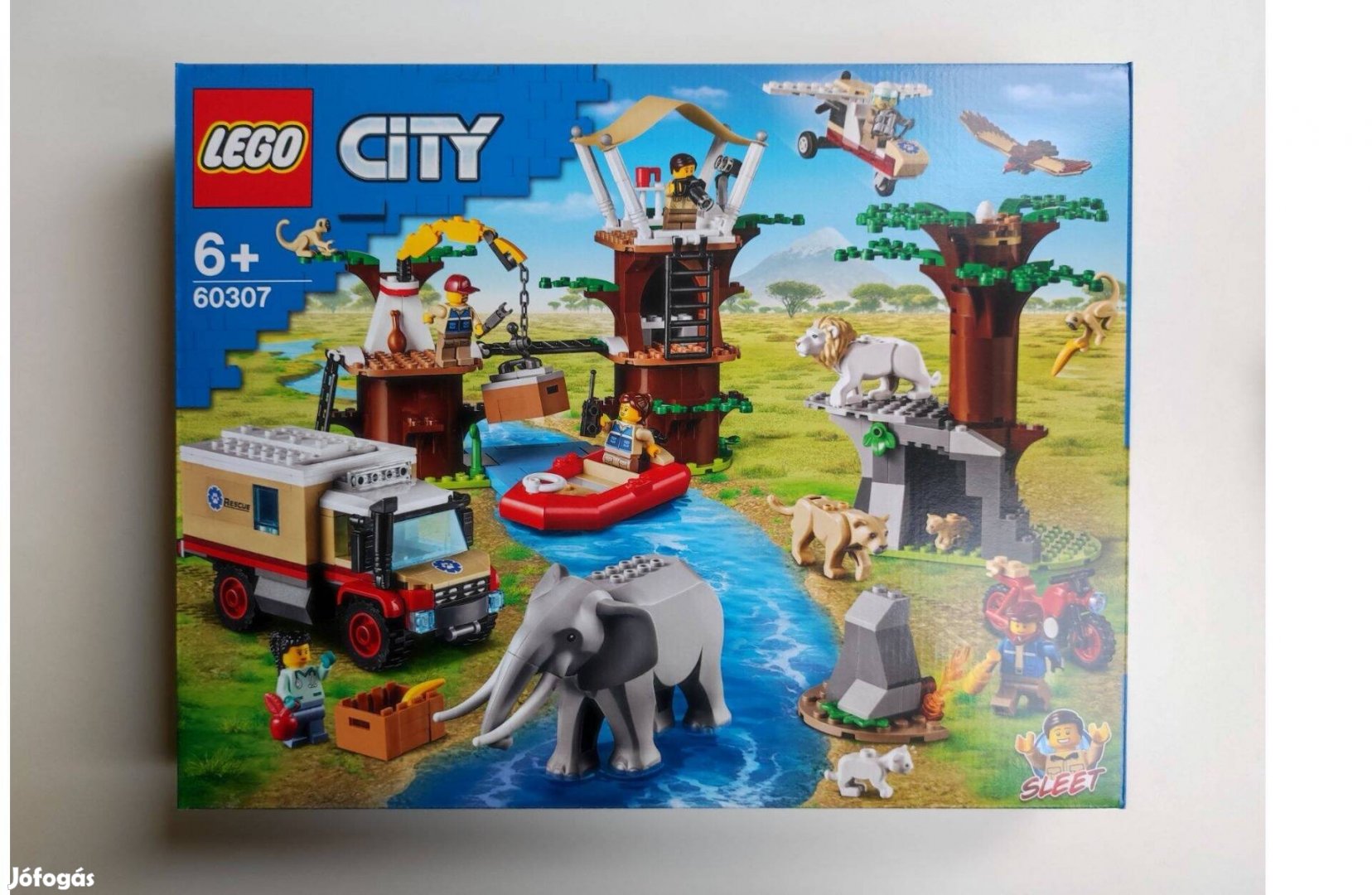 Lego City 60307 - Vadvilági mentőtábor - új, bontatlan