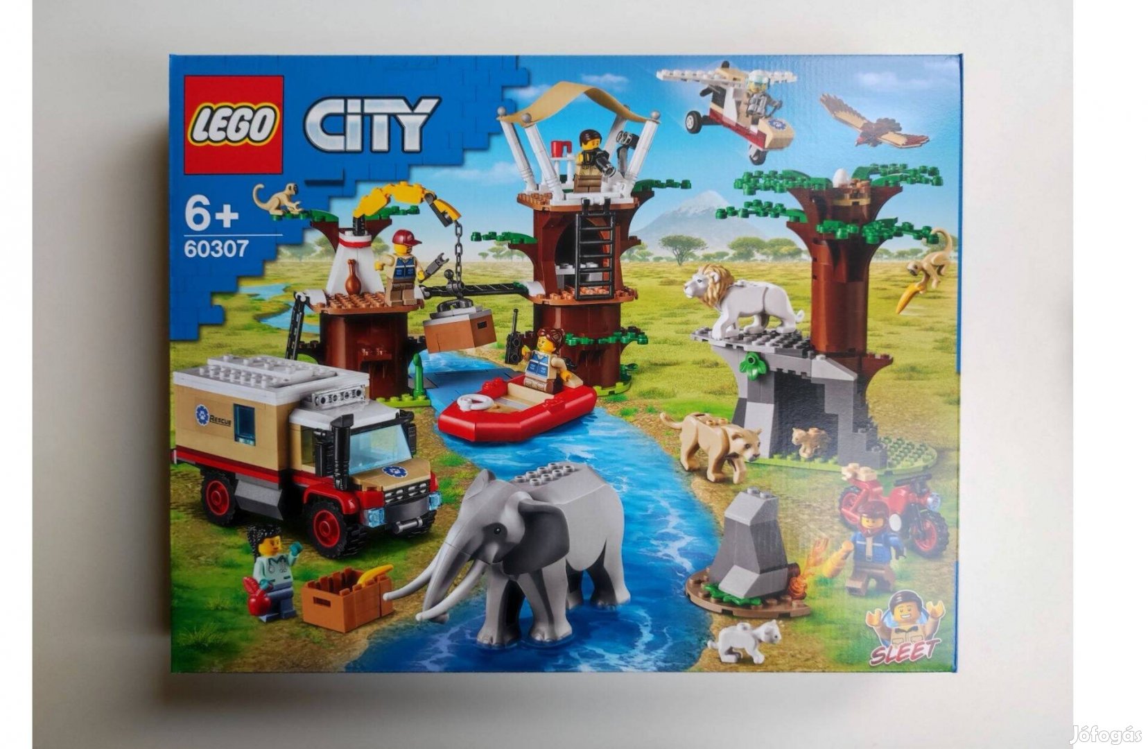 Lego City 60307 - Vadvilági mentőtábor - új, bontatlan