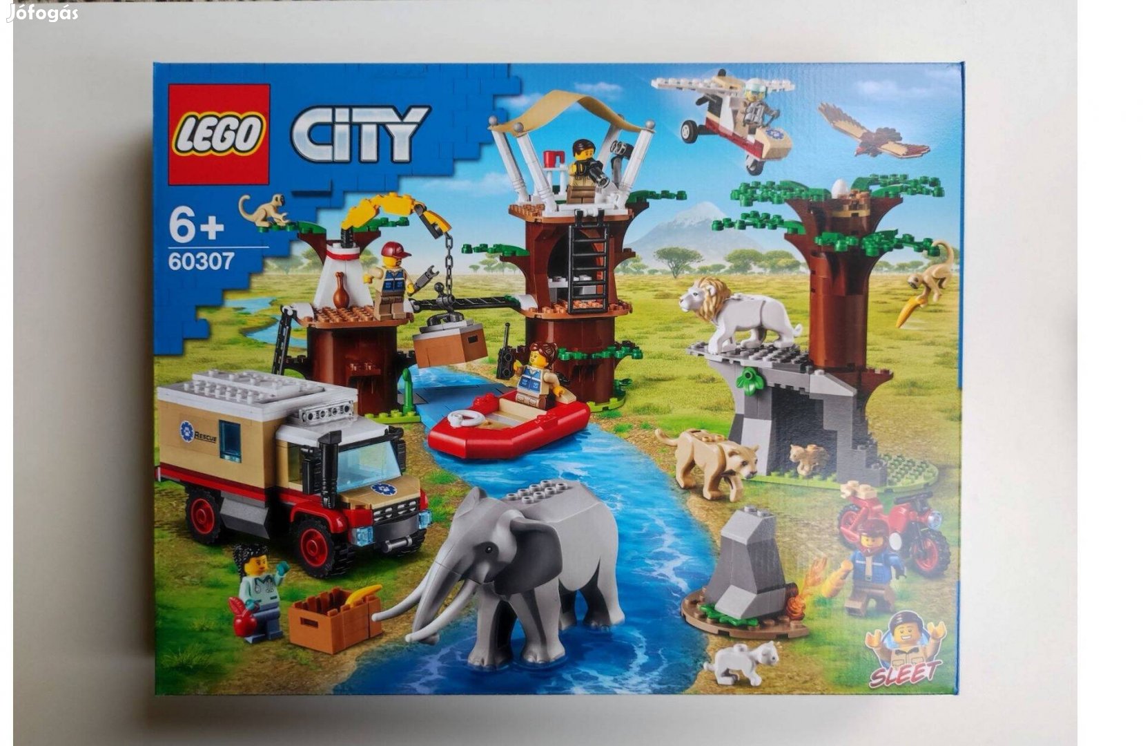 Lego City 60307 - Vadvilági mentőtábor - új, bontatlan