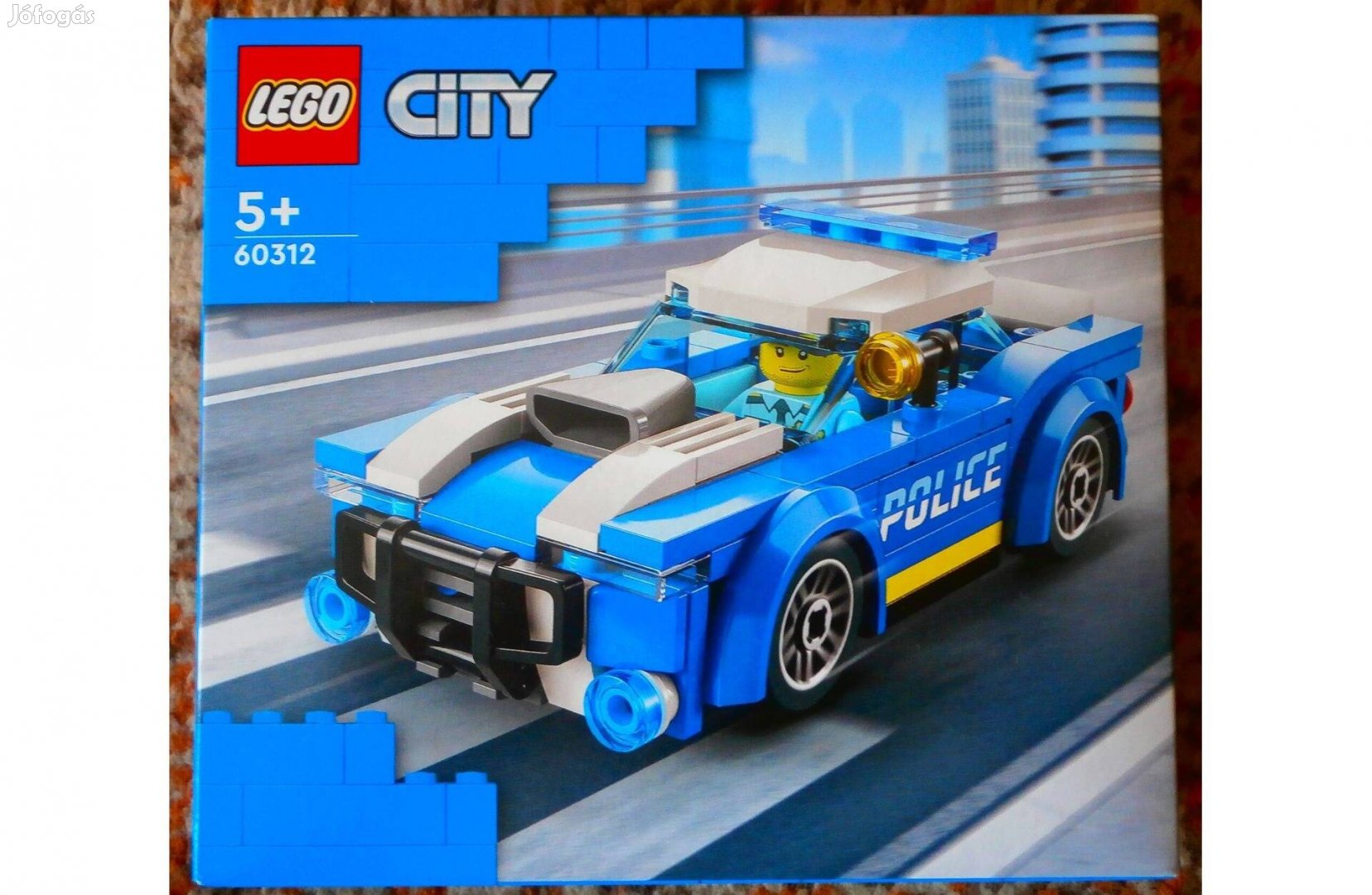 Lego City 60312 Rendőrautó - Új, bontatlan