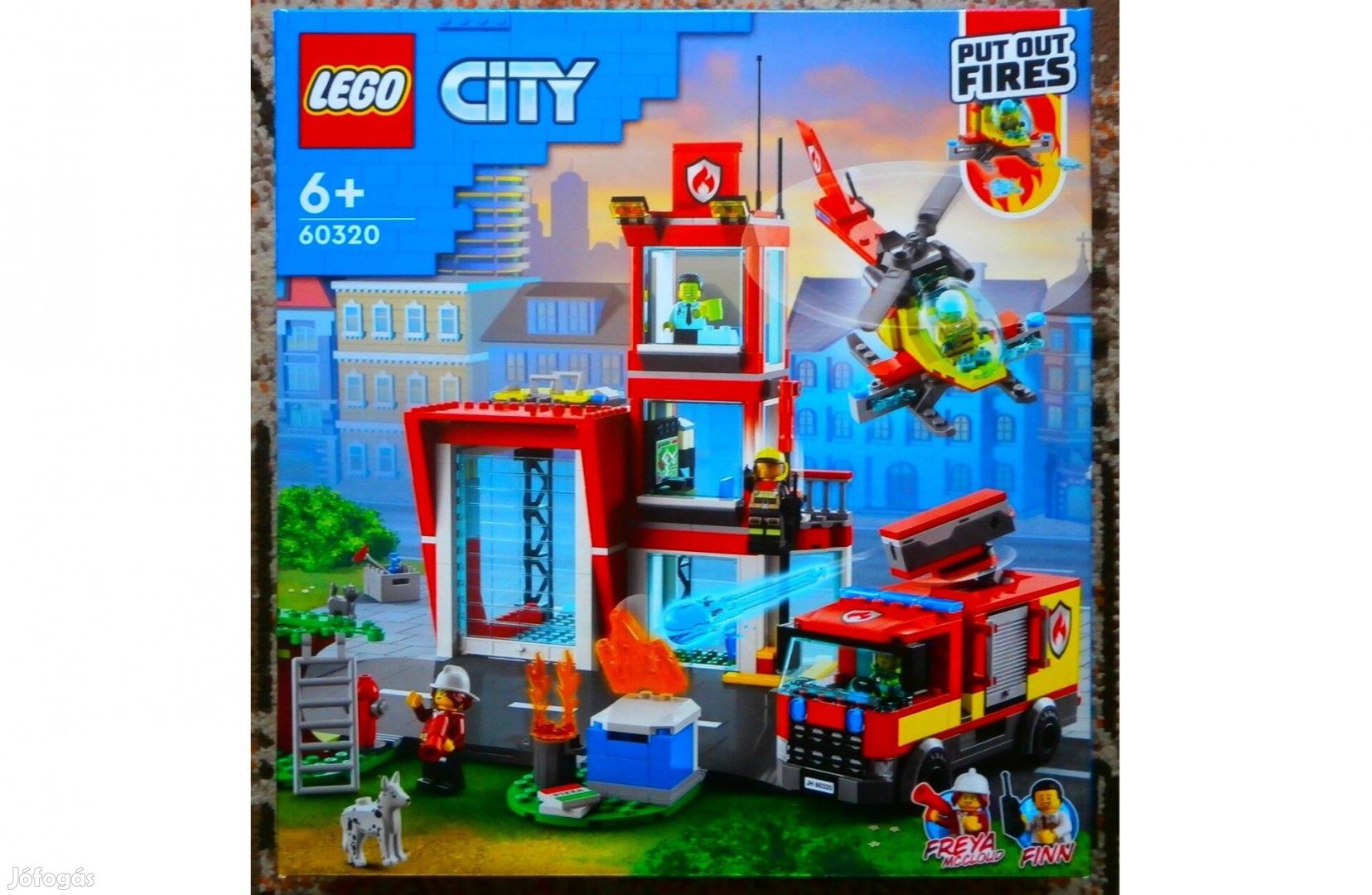 Lego City 60320 Tűzoltóállomás - Új, bontatlan
