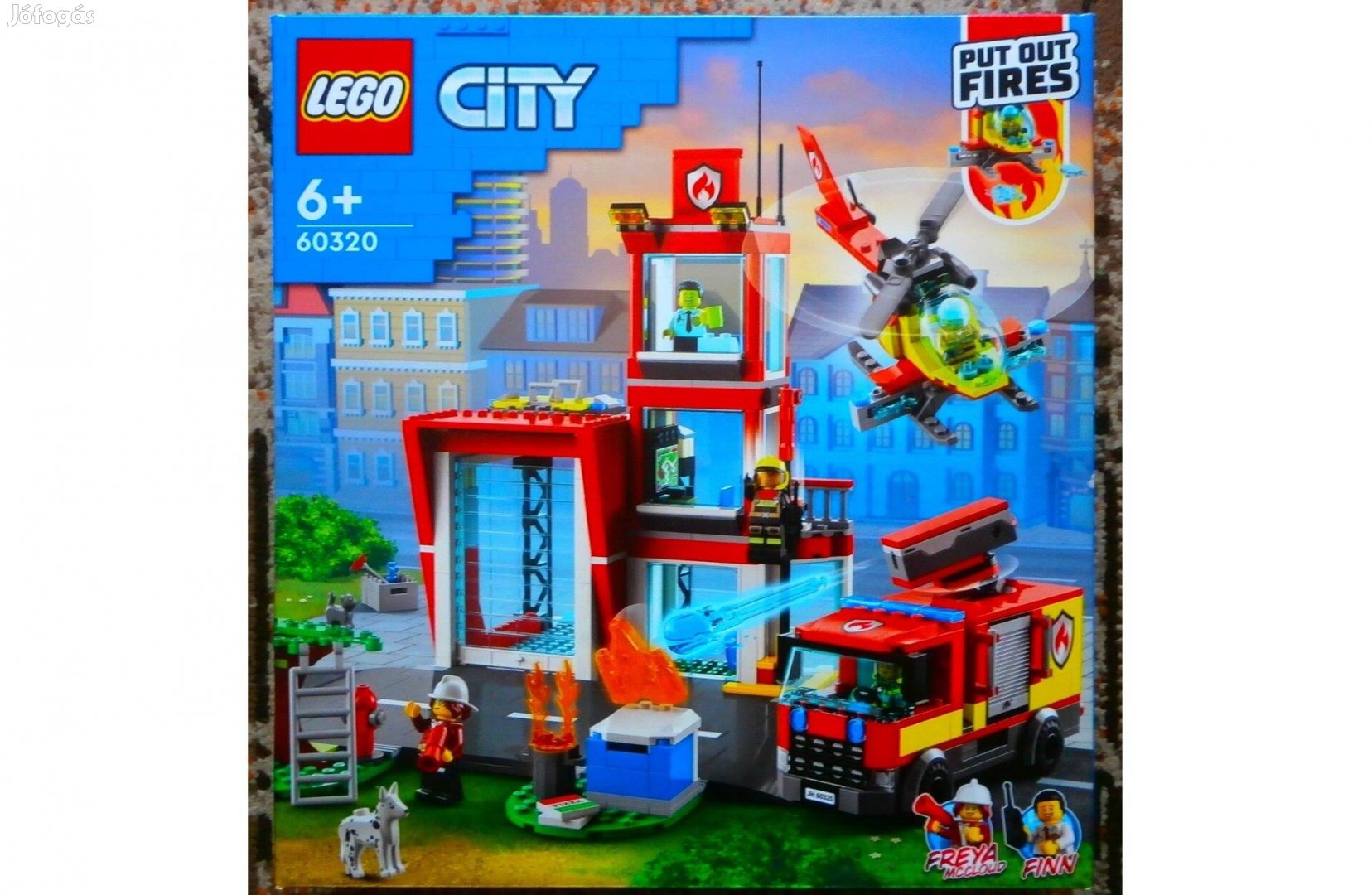 Lego City 60320 Tűzoltóállomás - Új, bontatlan