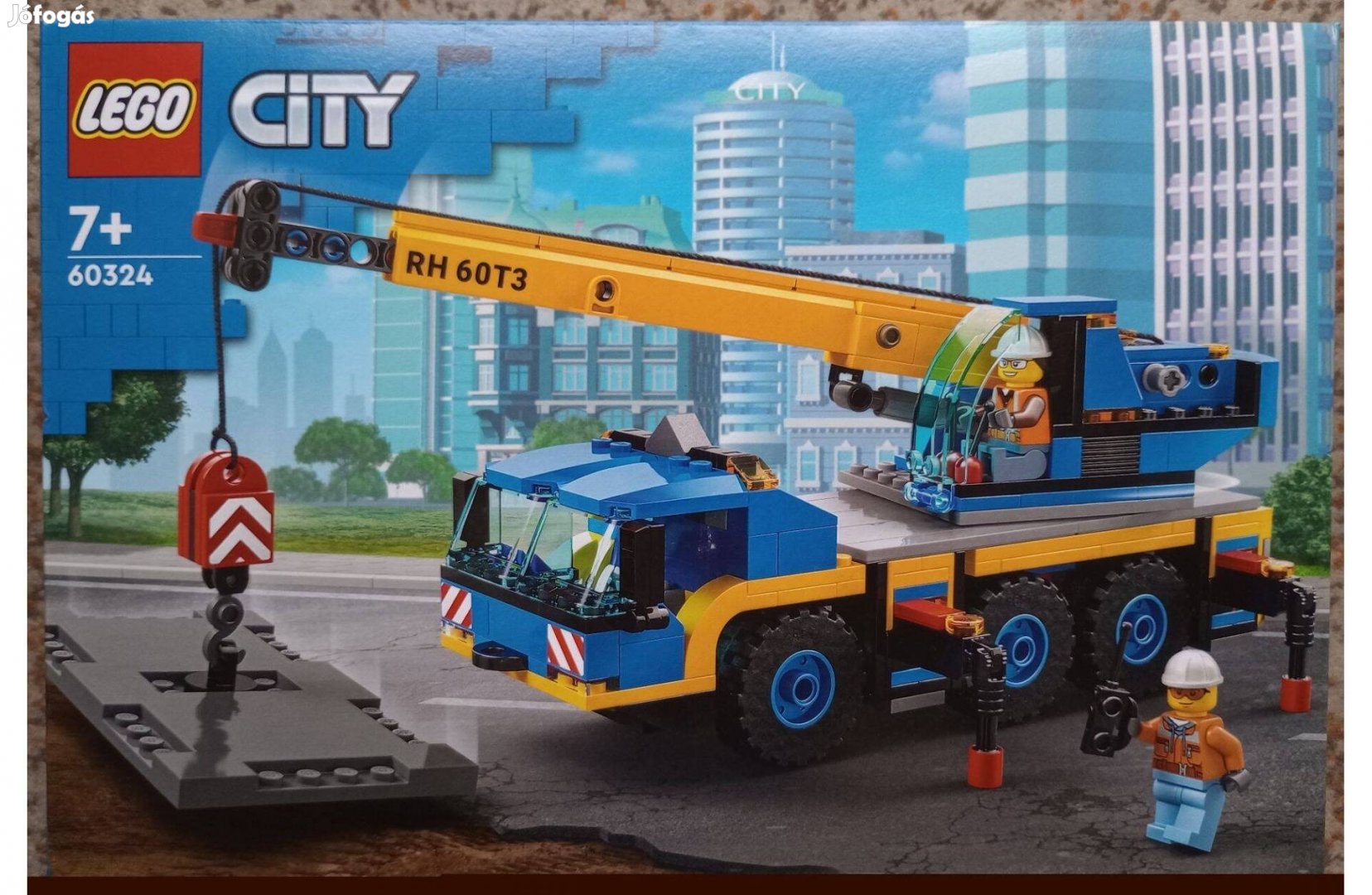 Lego City 60324 Önjáró daru - Új, bontatlan