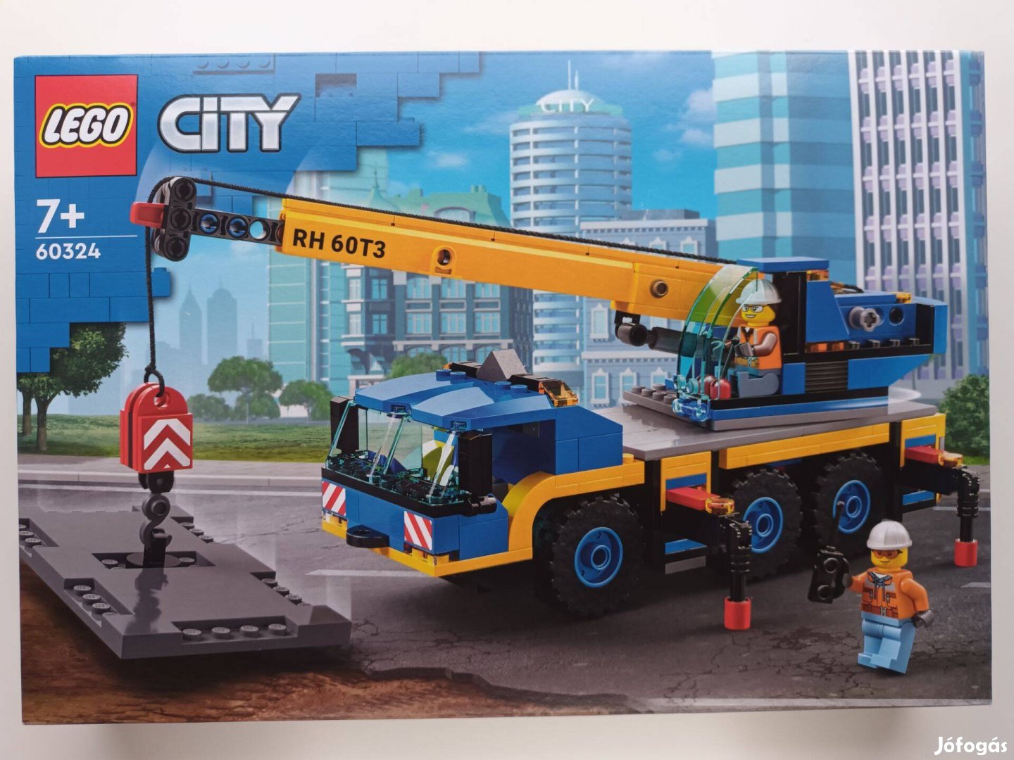 Lego City 60324 Önjáró daru darus teherautó bontatlan új