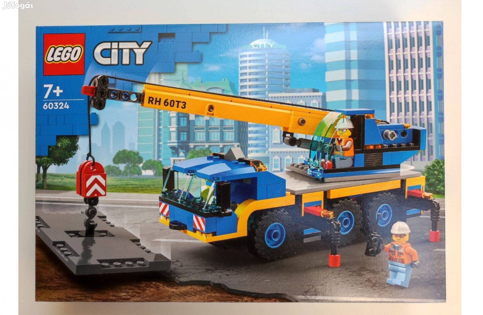 Lego City 60324 - Önjáró daru - új, bontatlan