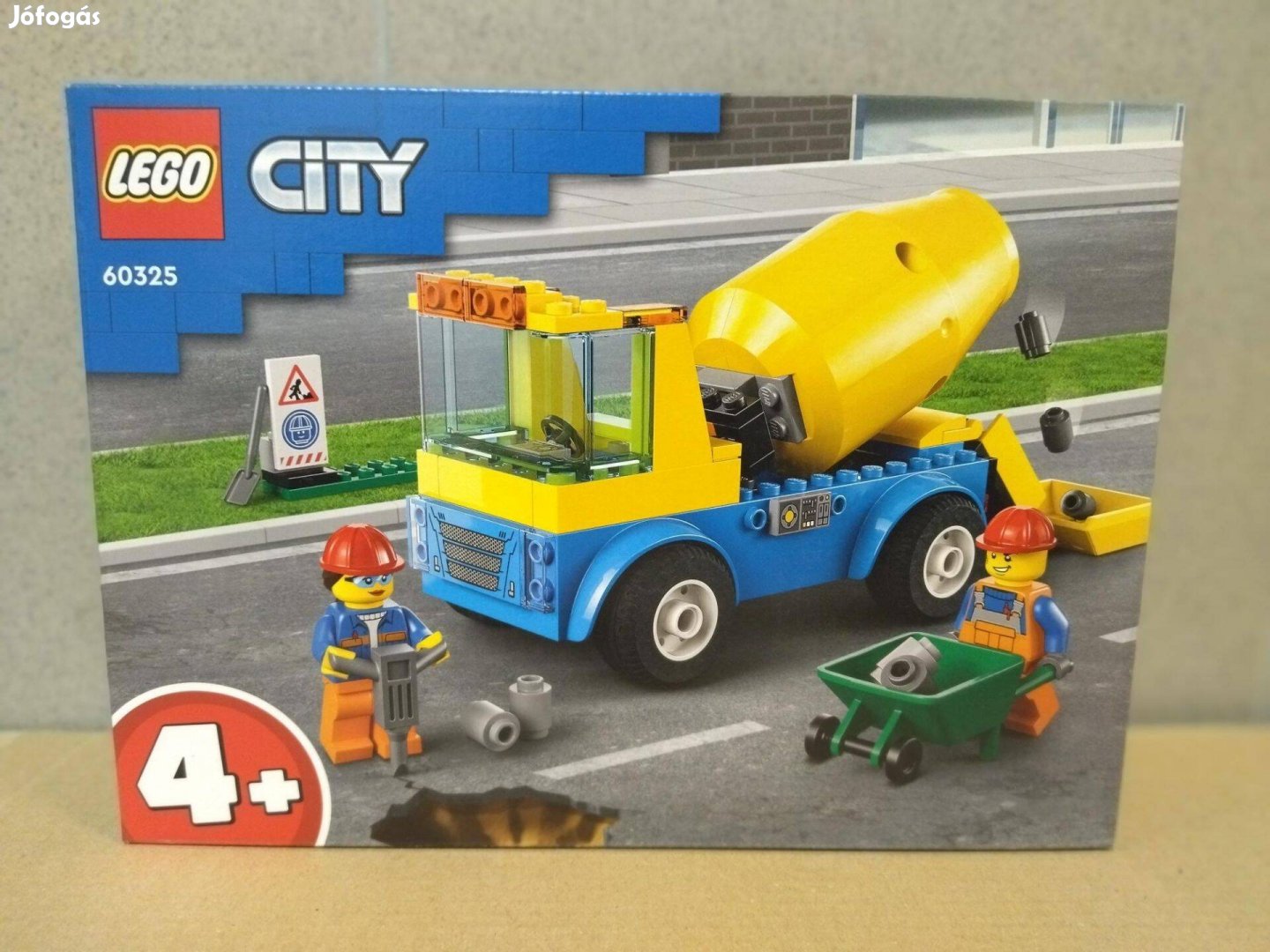 Lego City 60325 Betonkeverő teherautó új, bontatlan