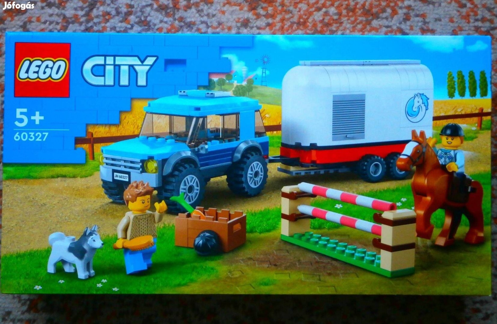 Lego City 60327 Lószállító - Új, bontatlan