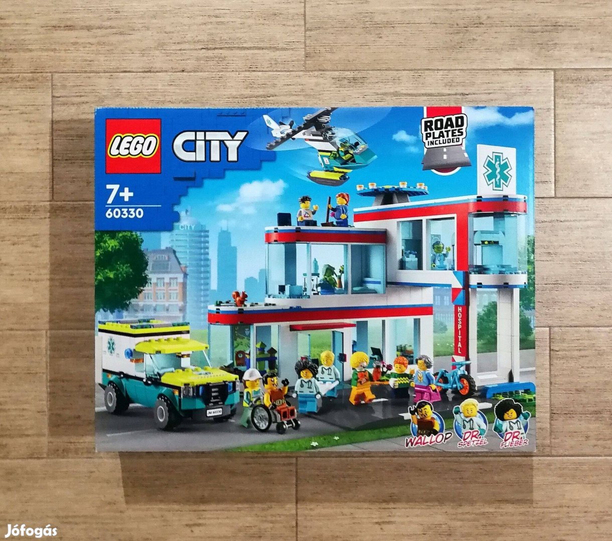 Lego City 60330 Kórház Ingyenes házhozszállítás!