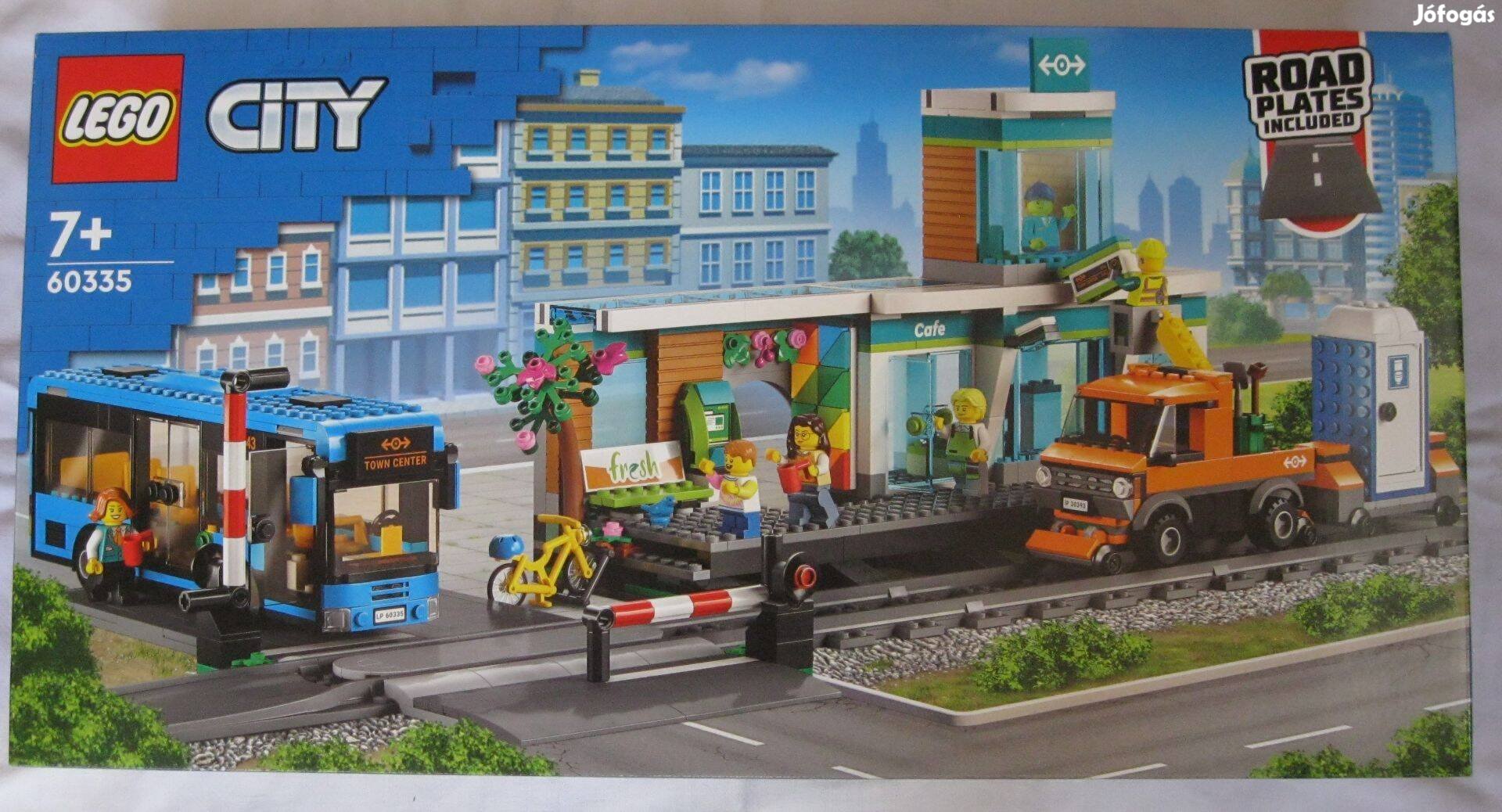 Lego City 60335 állomás vonatállomás vasútállomás