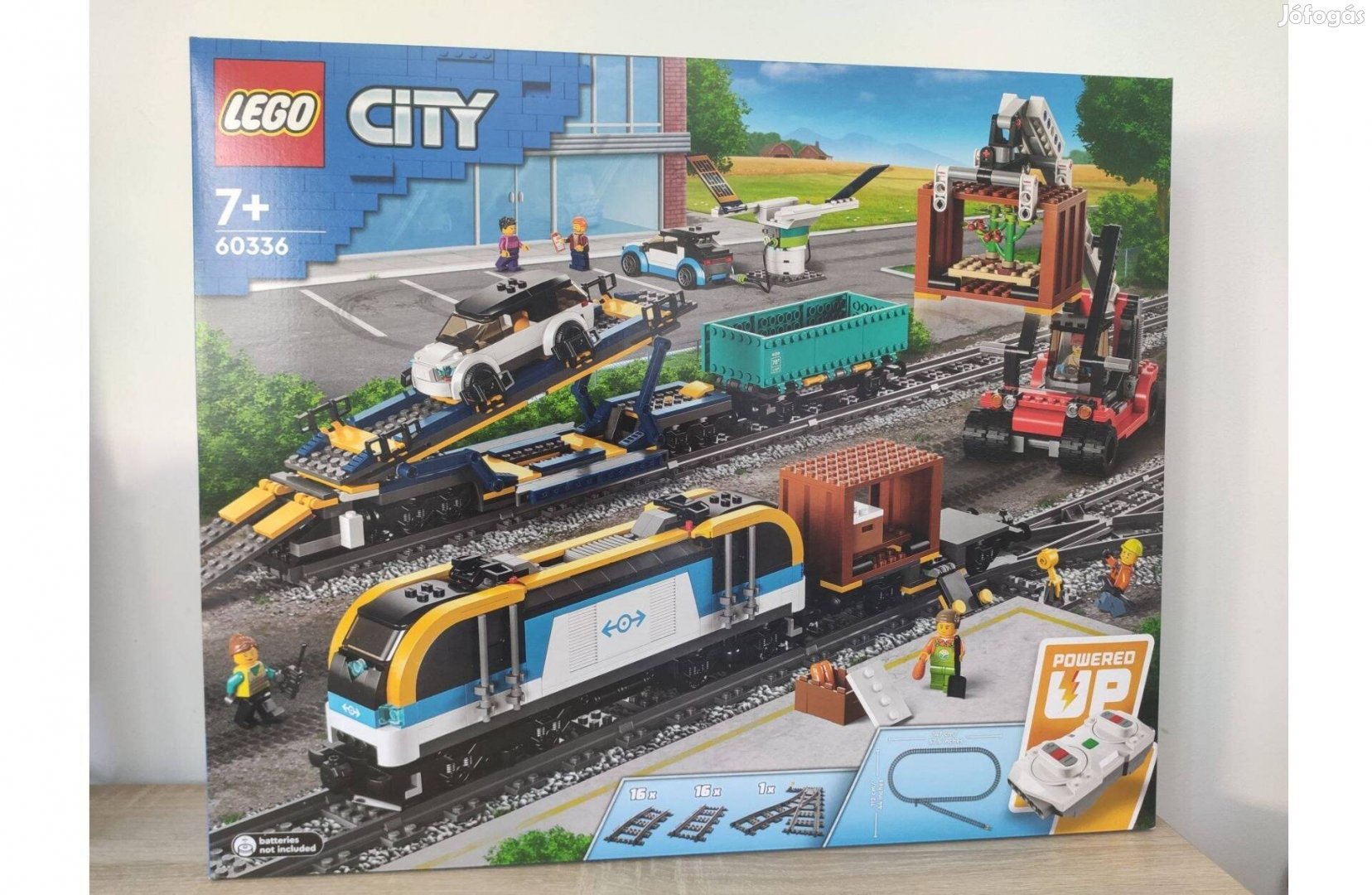Lego City 60336 Freight Train / Tehervonat vasút Bontatlan