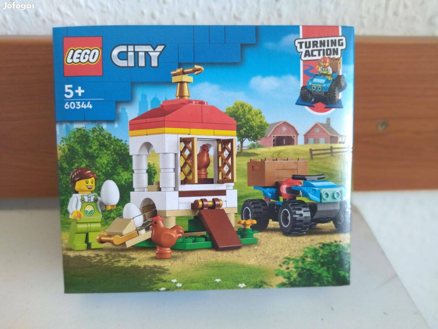 Lego City 60344 Tyúkól új, bontatlan