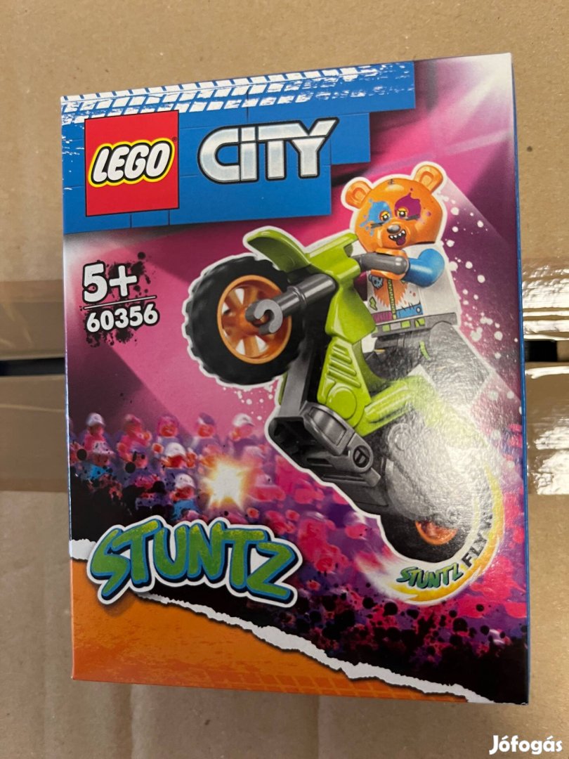 Lego City 60356 - Medve kaszkadőr motorkerékpár