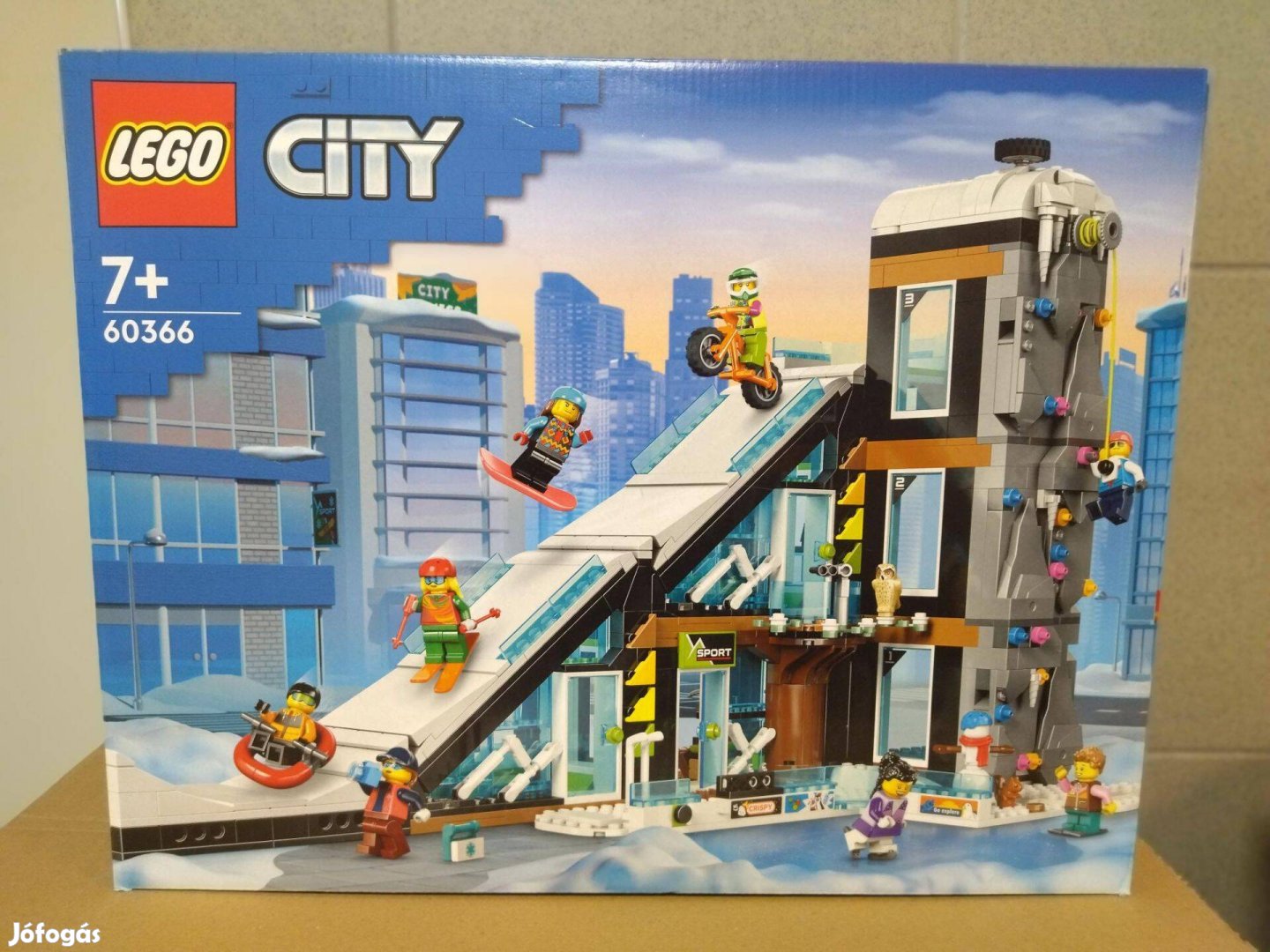 Lego City 60366 Sí- és hegymászó központ új, bontatlan