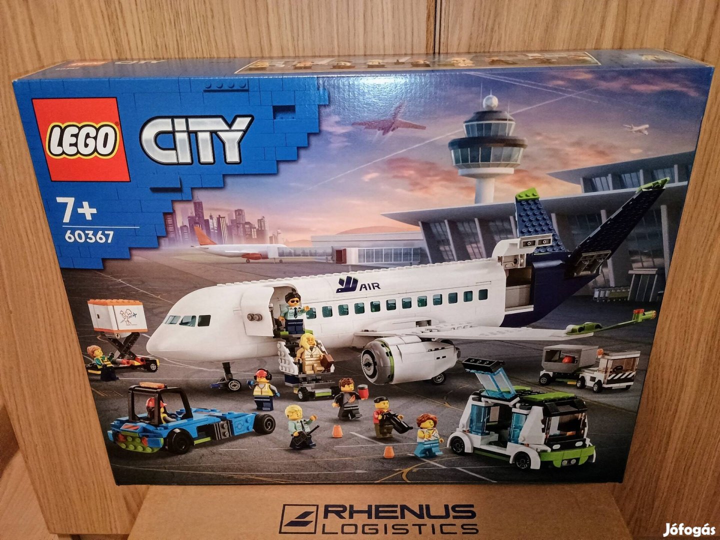 Lego City 60367 Utasszállító repülőgép Új, bontatlan 