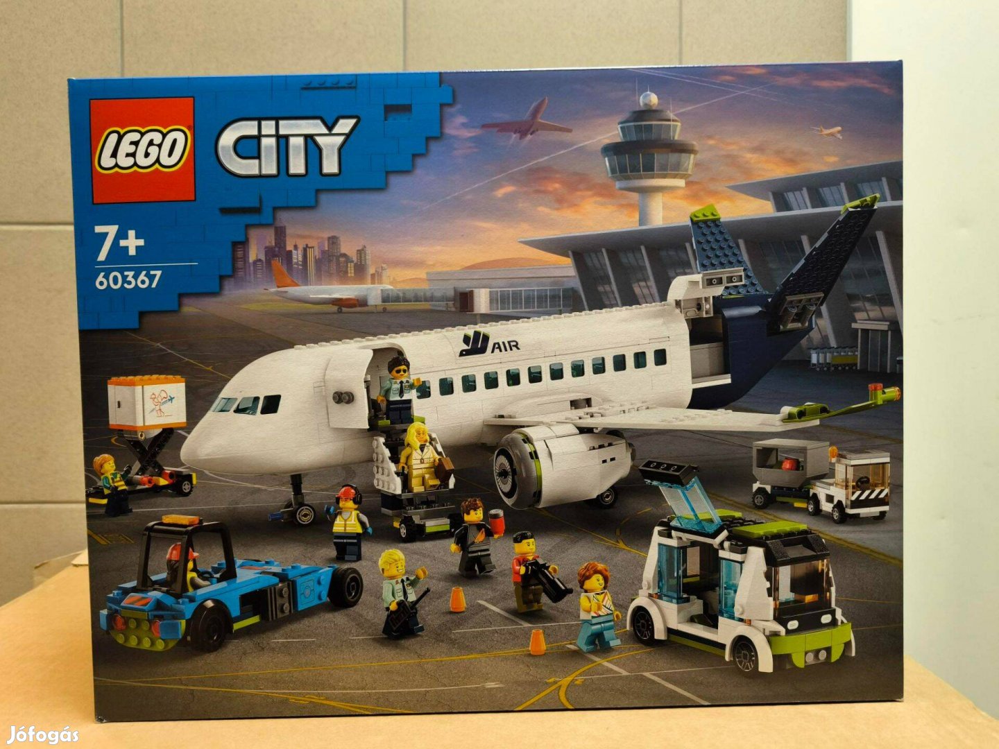 Lego City 60367 Utasszállító repülőgép új, bontatlan