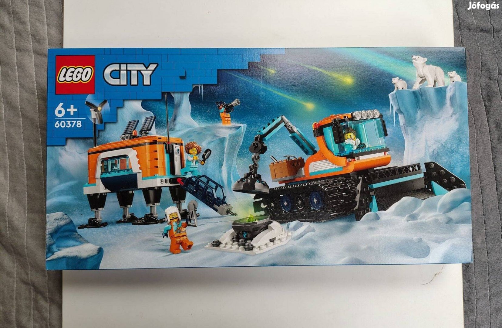 Lego City 60378 - Sarkkutató jármű és mozgó labor - új, bontatlan