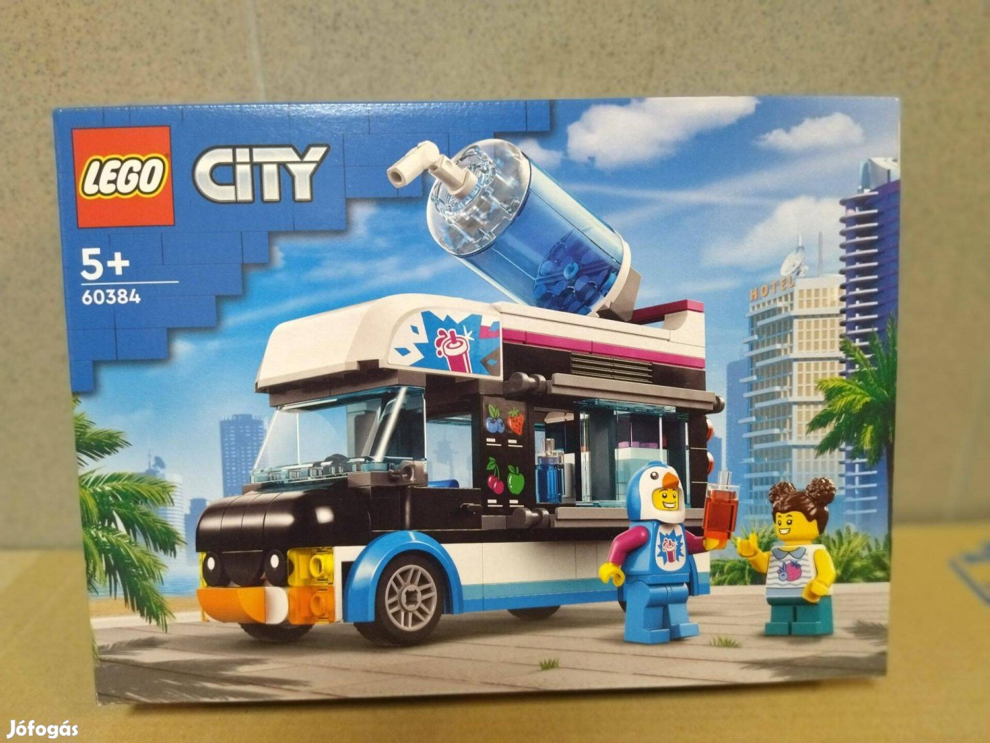 Lego City 60384 Pingvines jégkása árus autó új, bontatlan