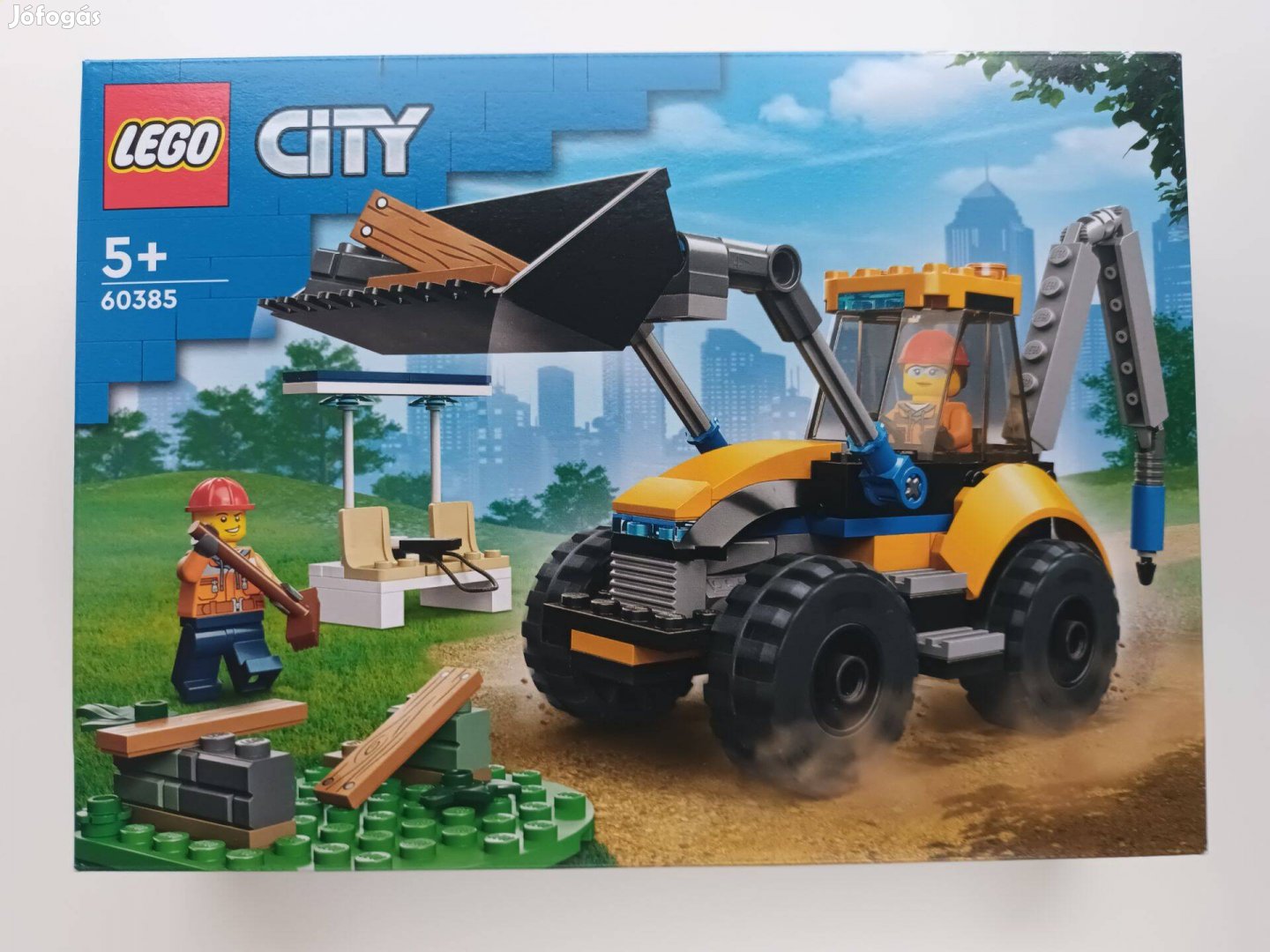 Lego City 60385 Kotrógép munkagép bontatlan új