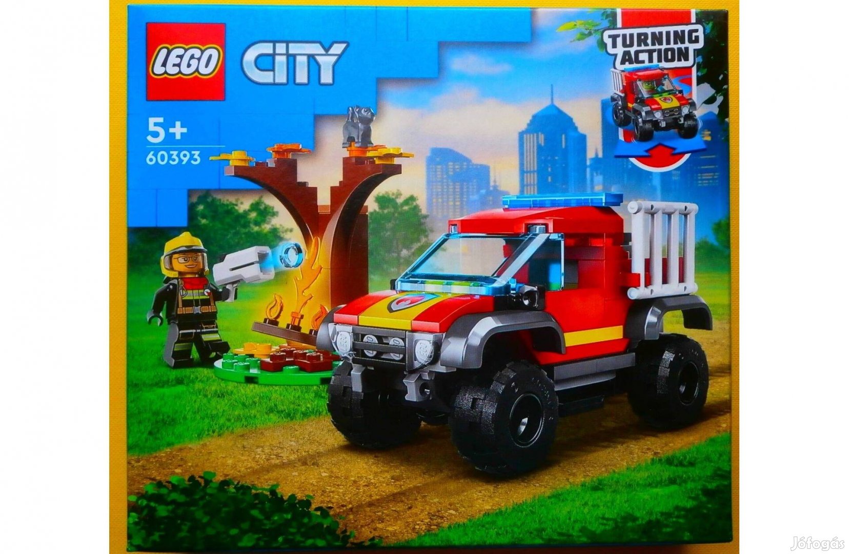 Lego City 60393 4x4 Tűzoltóautós mentés - Új, bontatlan