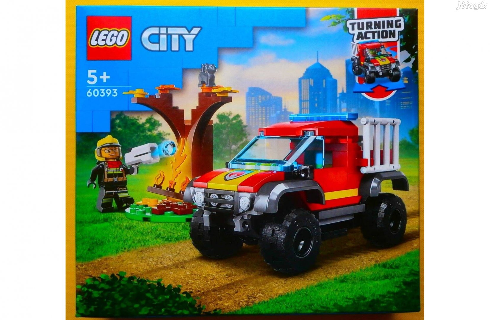 Lego City 60393 4x4 Tűzoltóautós mentés - Új, bontatlan