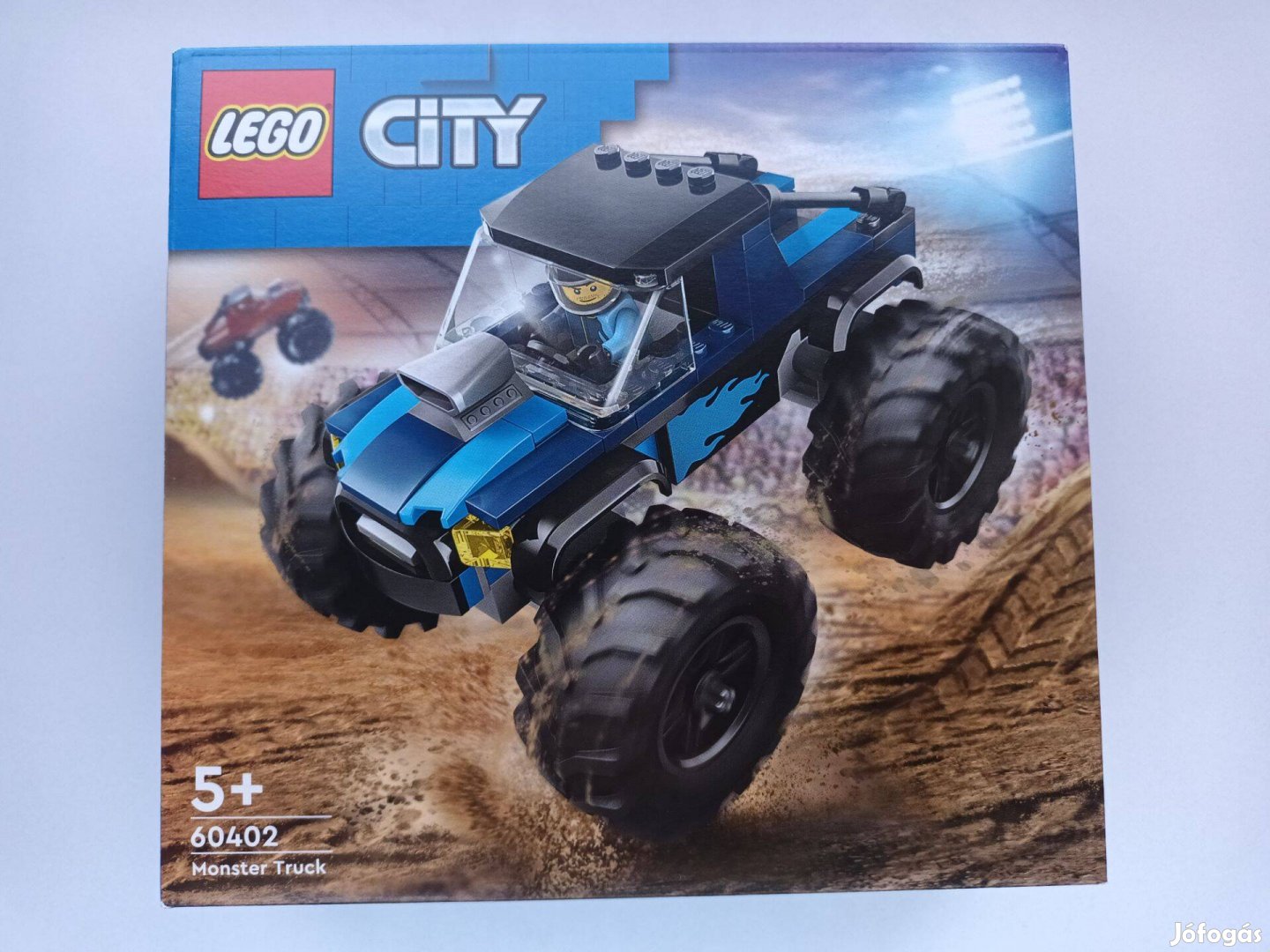 Lego City 60402 Kék Monster Truck új bontatlan