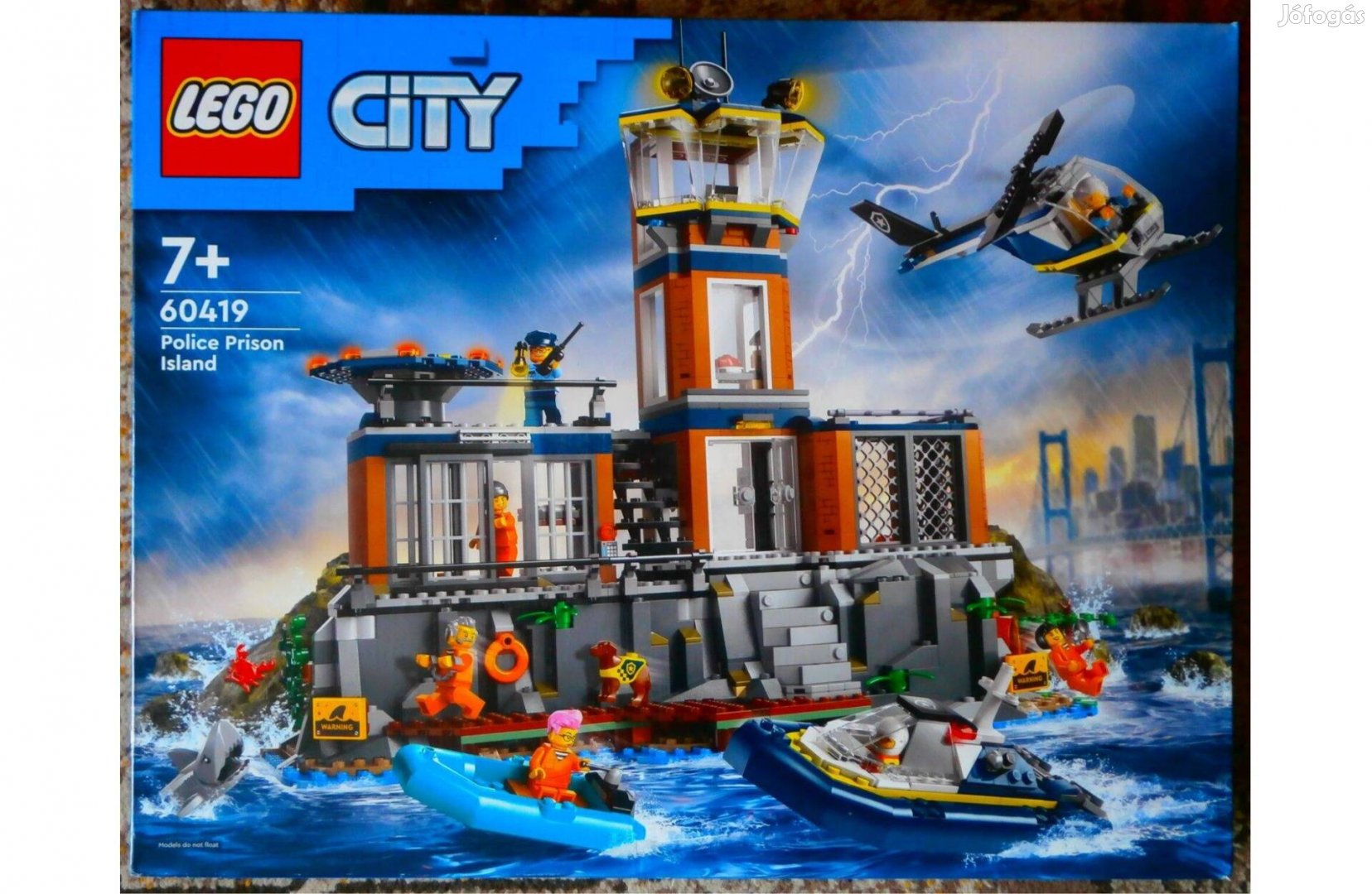 Lego City 60419 Börtönsziget - Új, bontatlan