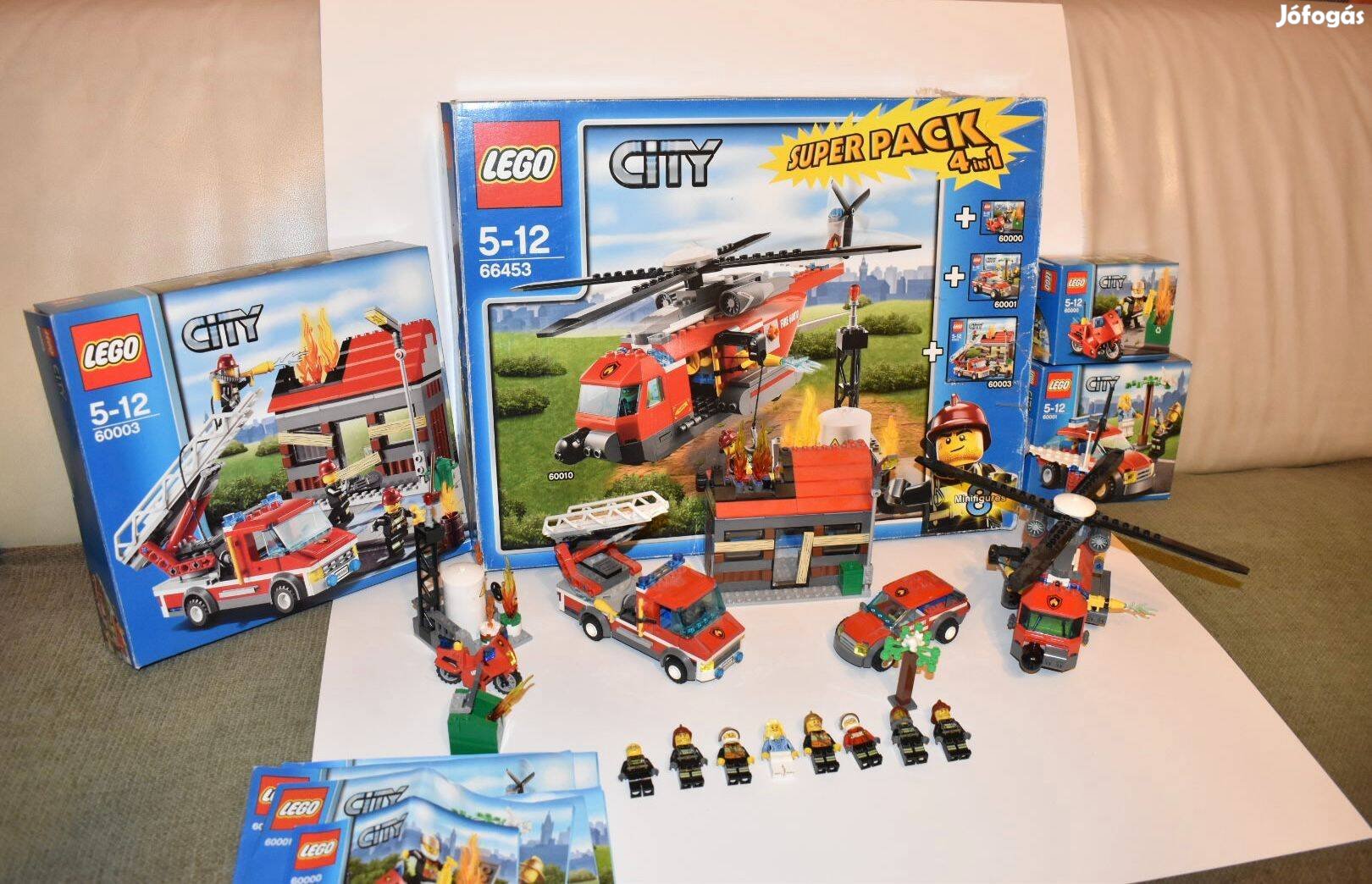 Lego City 66452 (Tűzoltó superpack 4 az 1-ben)