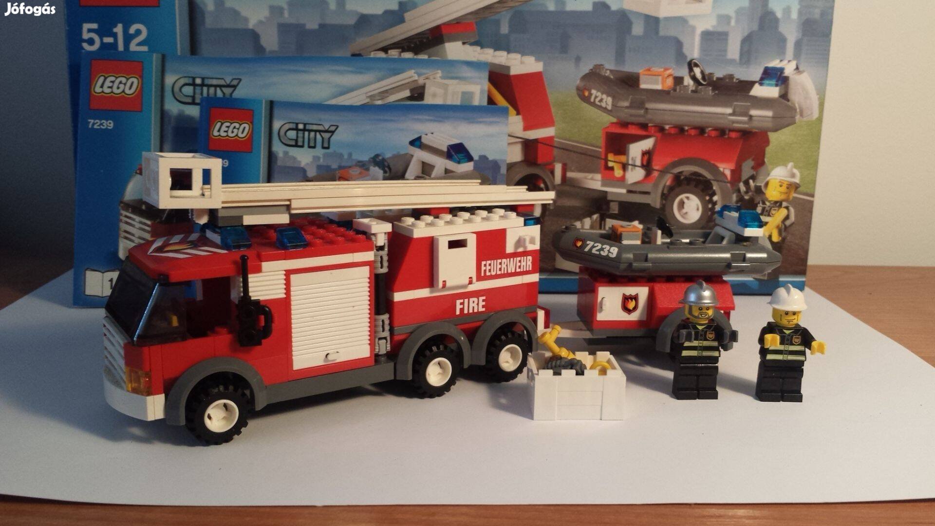 Lego City 7239 Tűzoltóautó