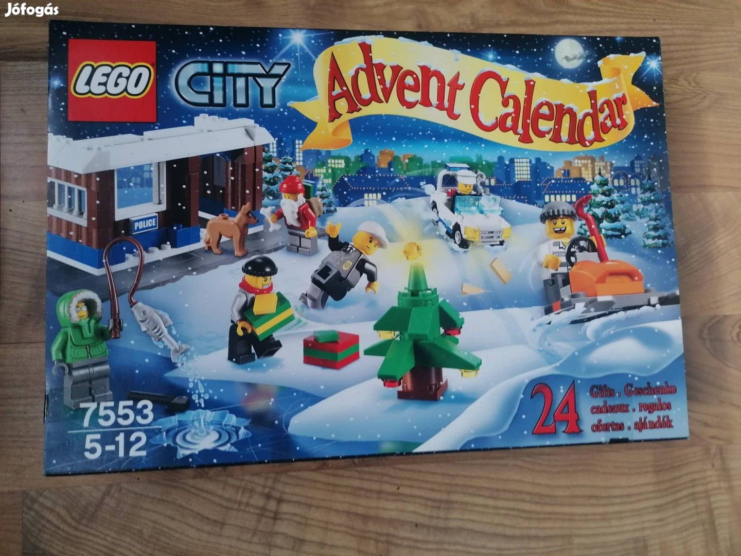 Lego City 7553 City adventi kalendárium Bontatlan
