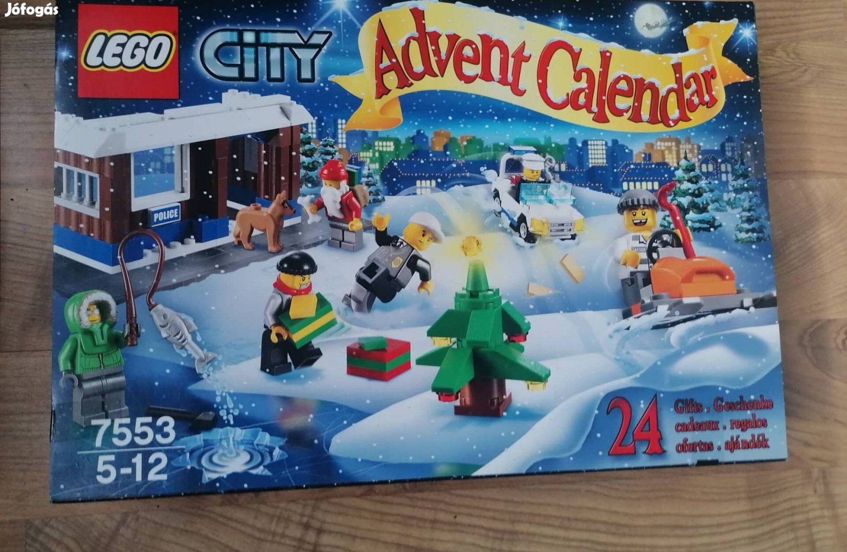 Lego City 7553 City adventi kalendárium Bontatlan