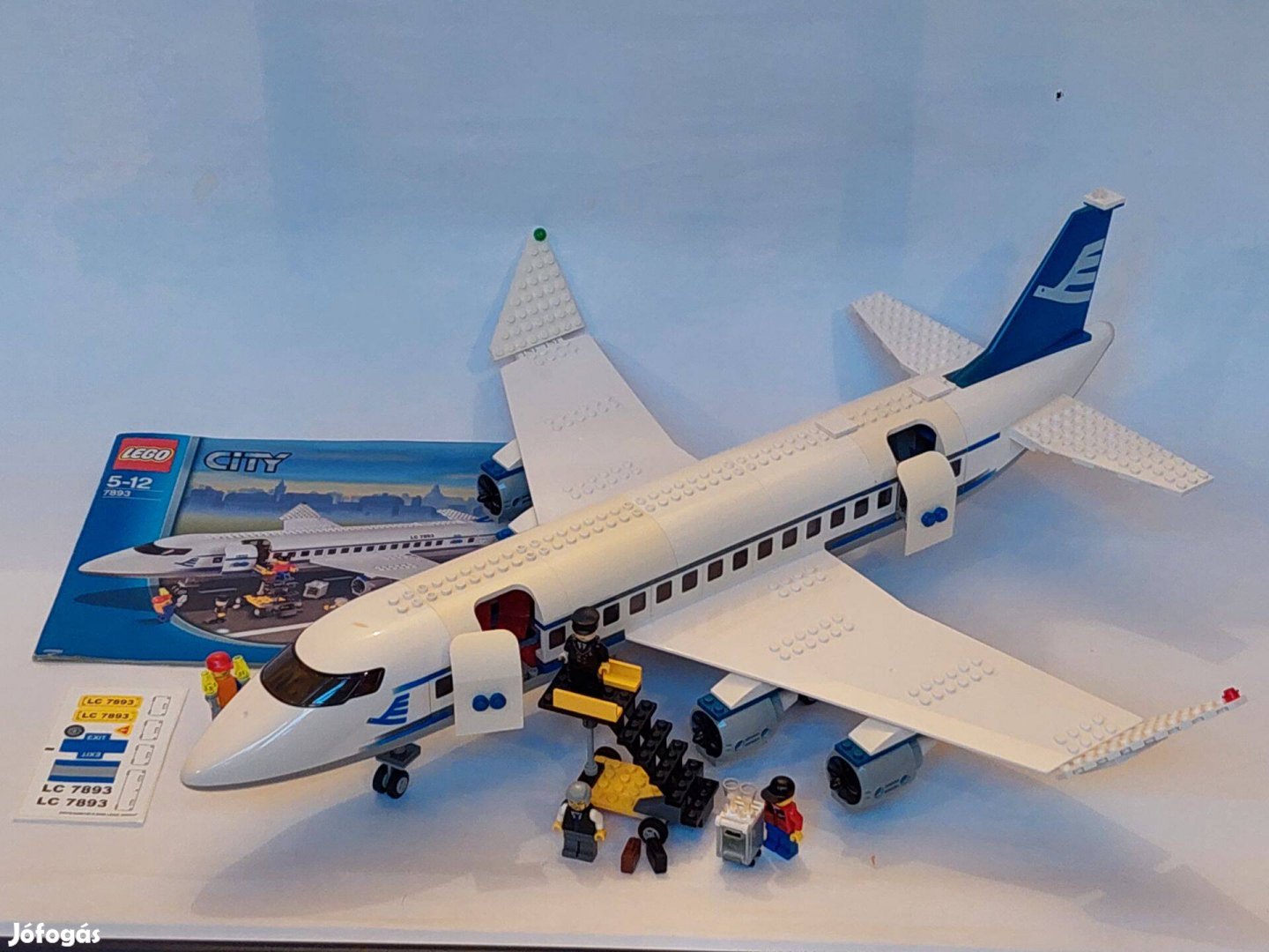 Lego City 7893 Utasszállító repülőgép