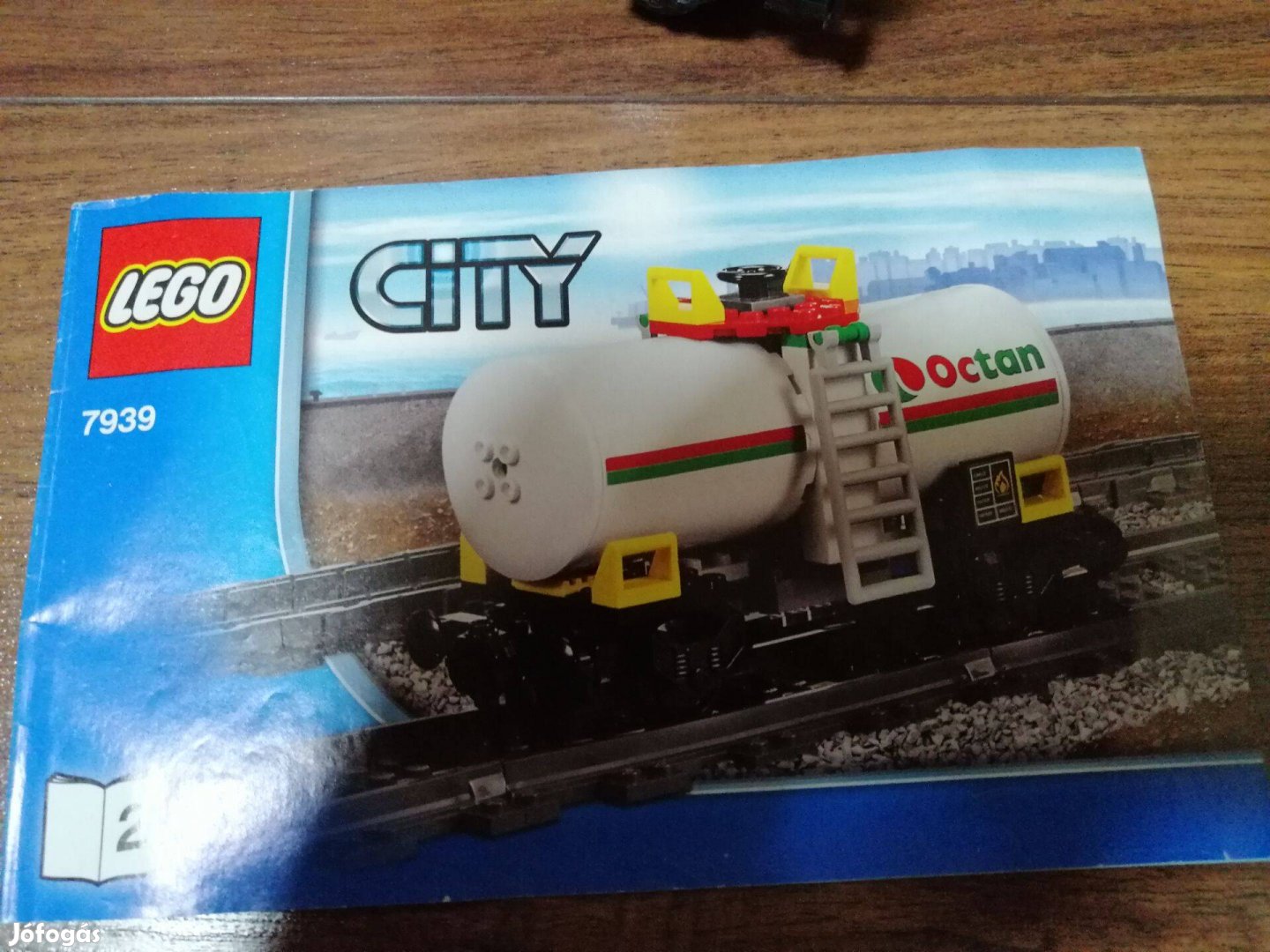 Lego City 7939 használt készletből tartályvagon