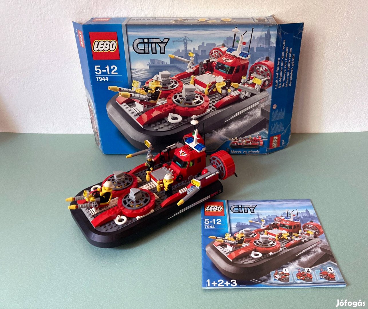 Lego City 7944 Légpárnás tűzoltó
