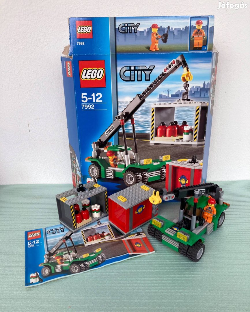 Lego City 7992 Konténer rakodó
