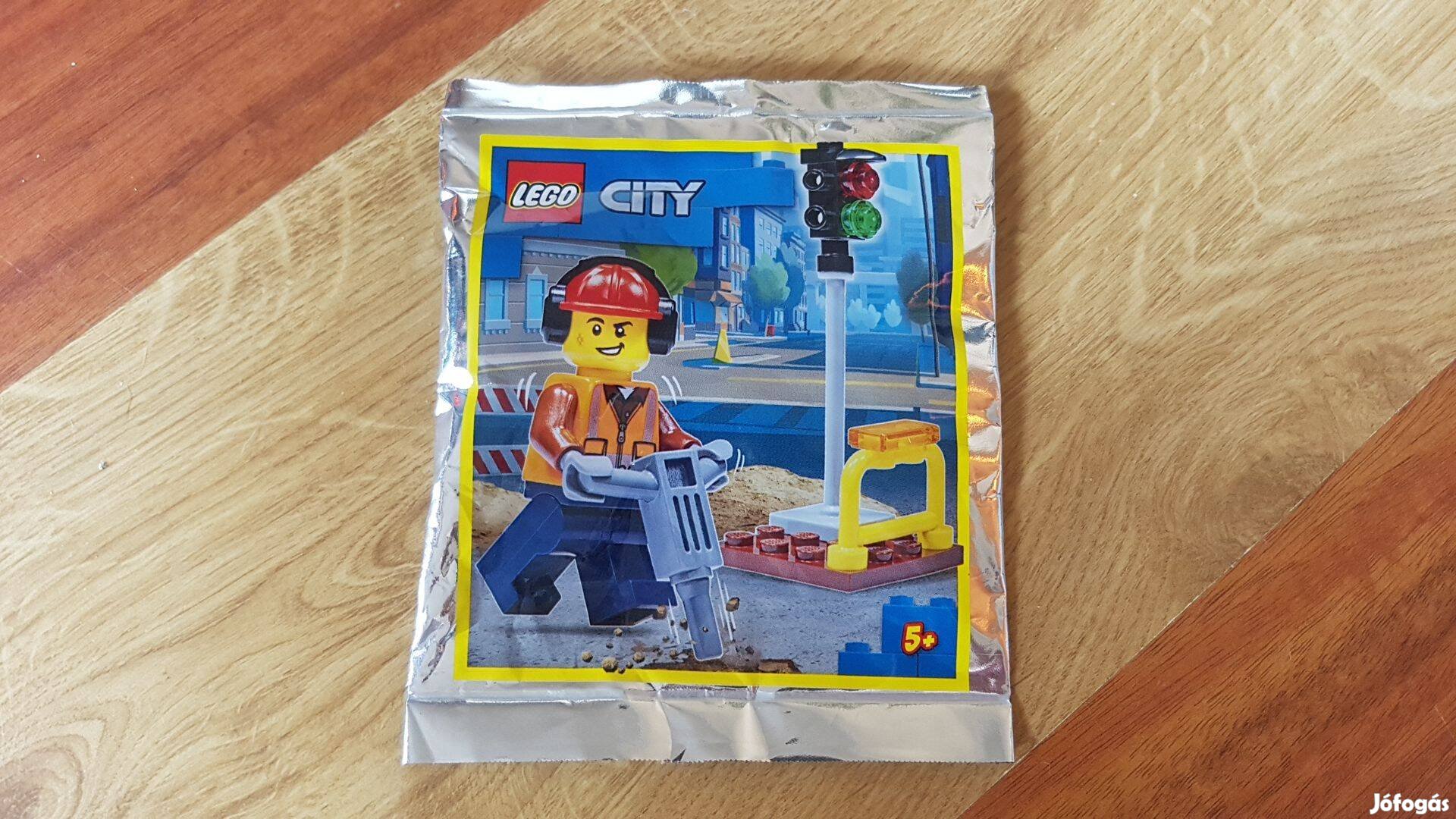 Lego City 952111 Építő munkás és közlekedési lámpa