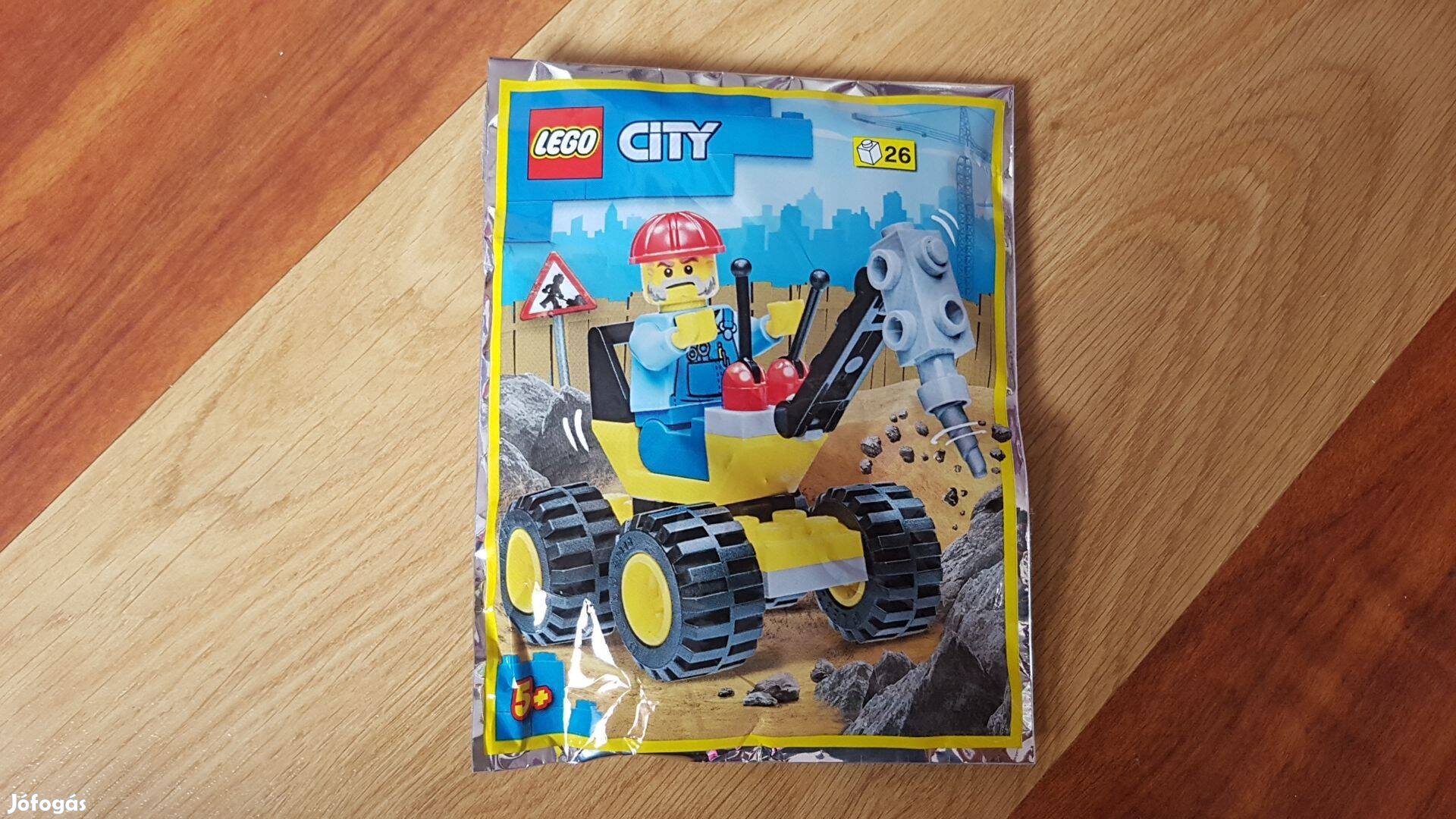 Lego City 952202 Munkás fúróval